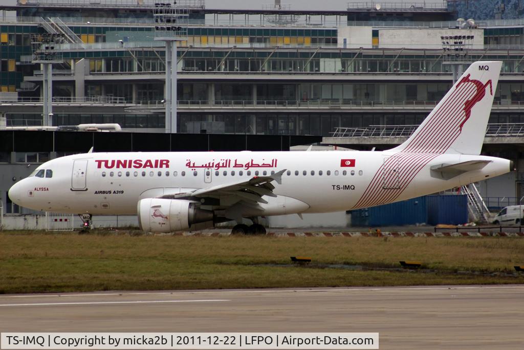 TS-IMQ, 2007 Airbus A319-112 C/N 3096, Taxiing