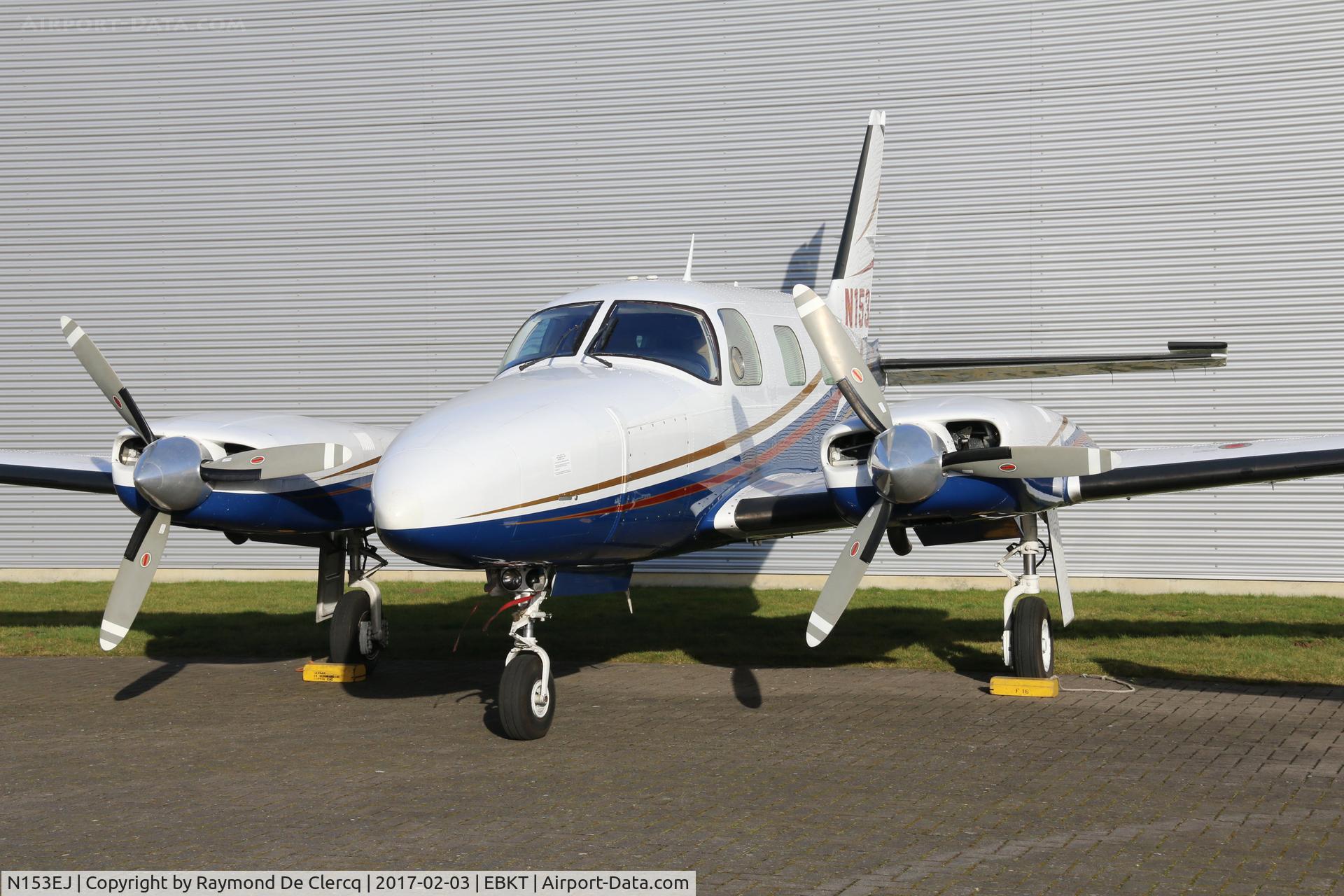N153EJ, 1983 Piper PA-31P-350 Mojave Mojave C/N 31P-8414011, At Wevelgem.
