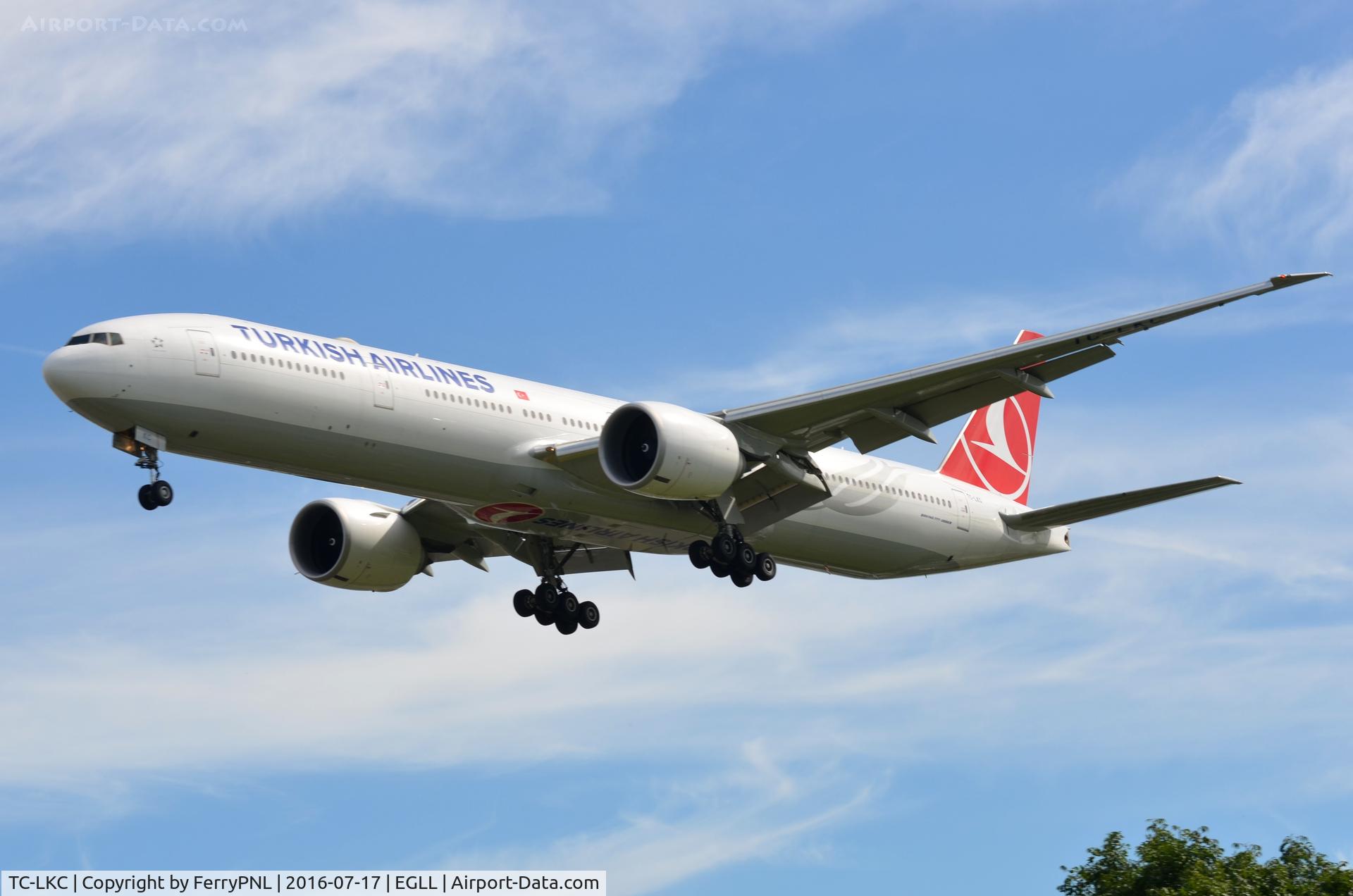 TC-LKC, 2014 Boeing 777-3U8/ER C/N 42097, Former Kenya Airways 5Y-KZX now operating for Turkish Airlines
