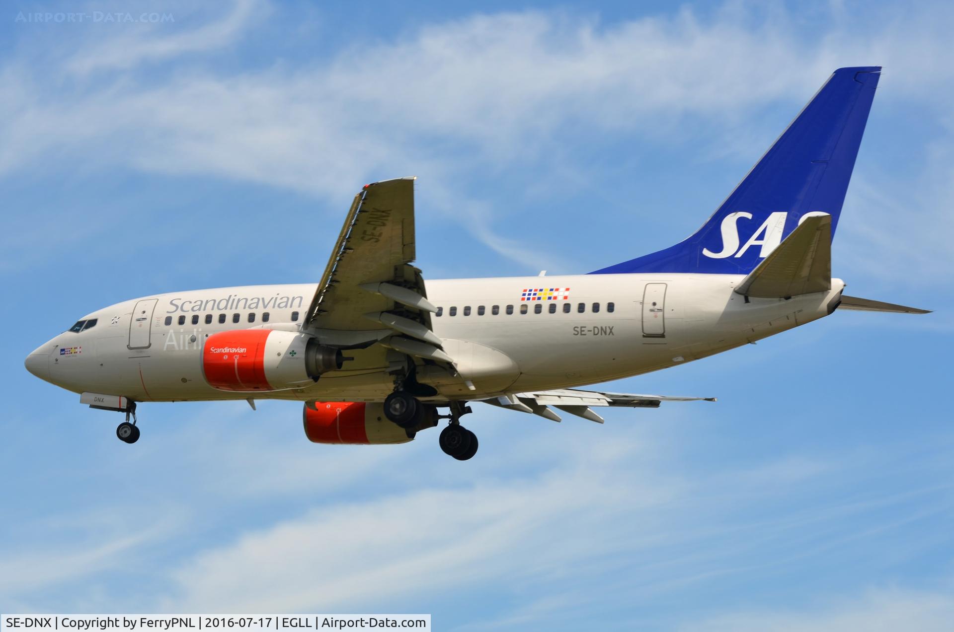 SE-DNX, 1999 Boeing 737-683 C/N 28304, SAS B736