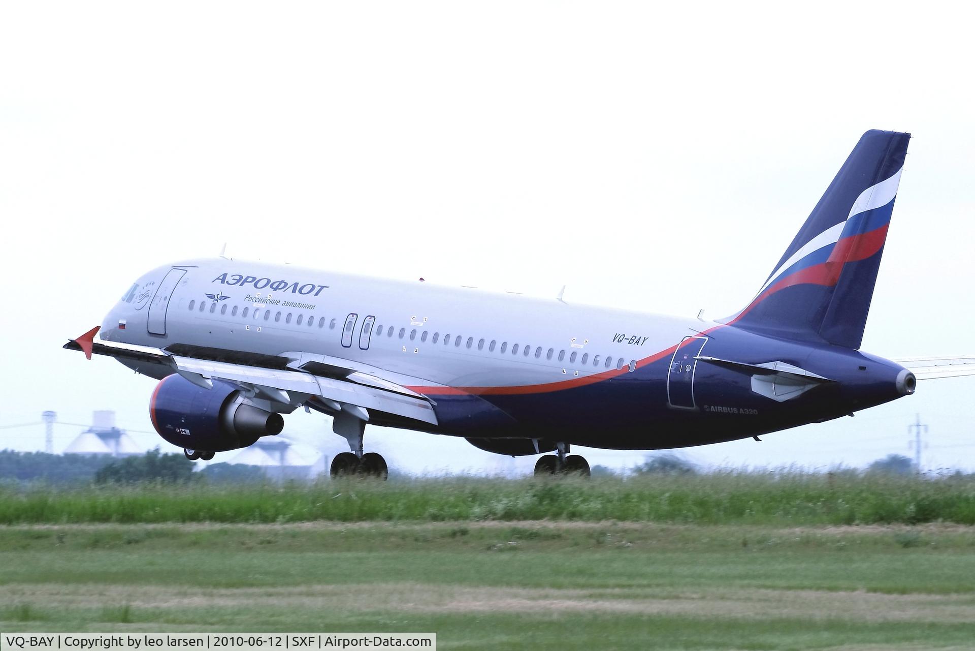 VQ-BAY, 2009 Airbus A320-214 C/N 3786, Berlin SXF 12.6.2010