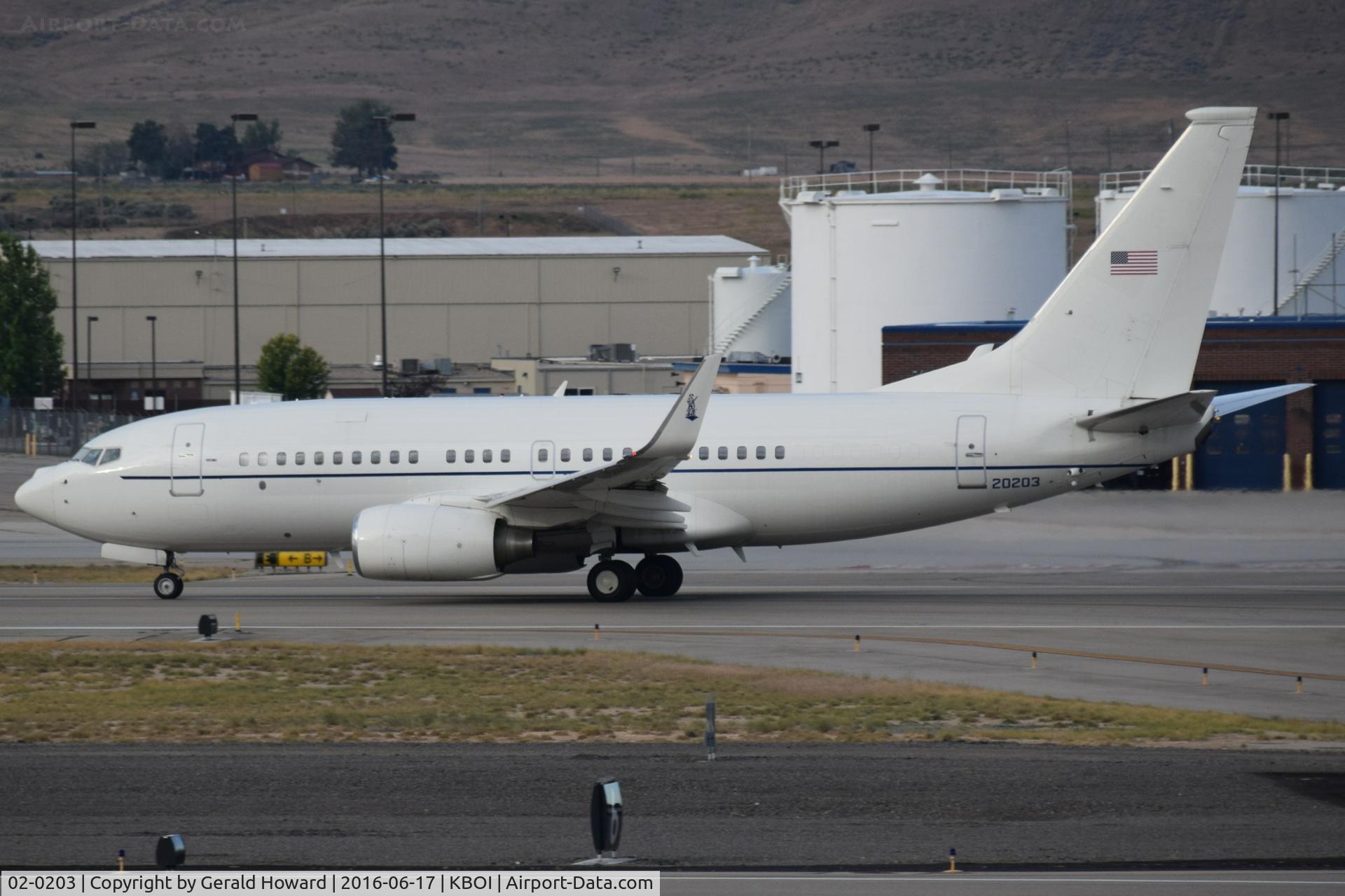 02-0203, 2002 Boeing C-40C Clipper (737-7BC BBJ) C/N 33434, 201st Airlift Sq., 113th Wing, DC ANG.