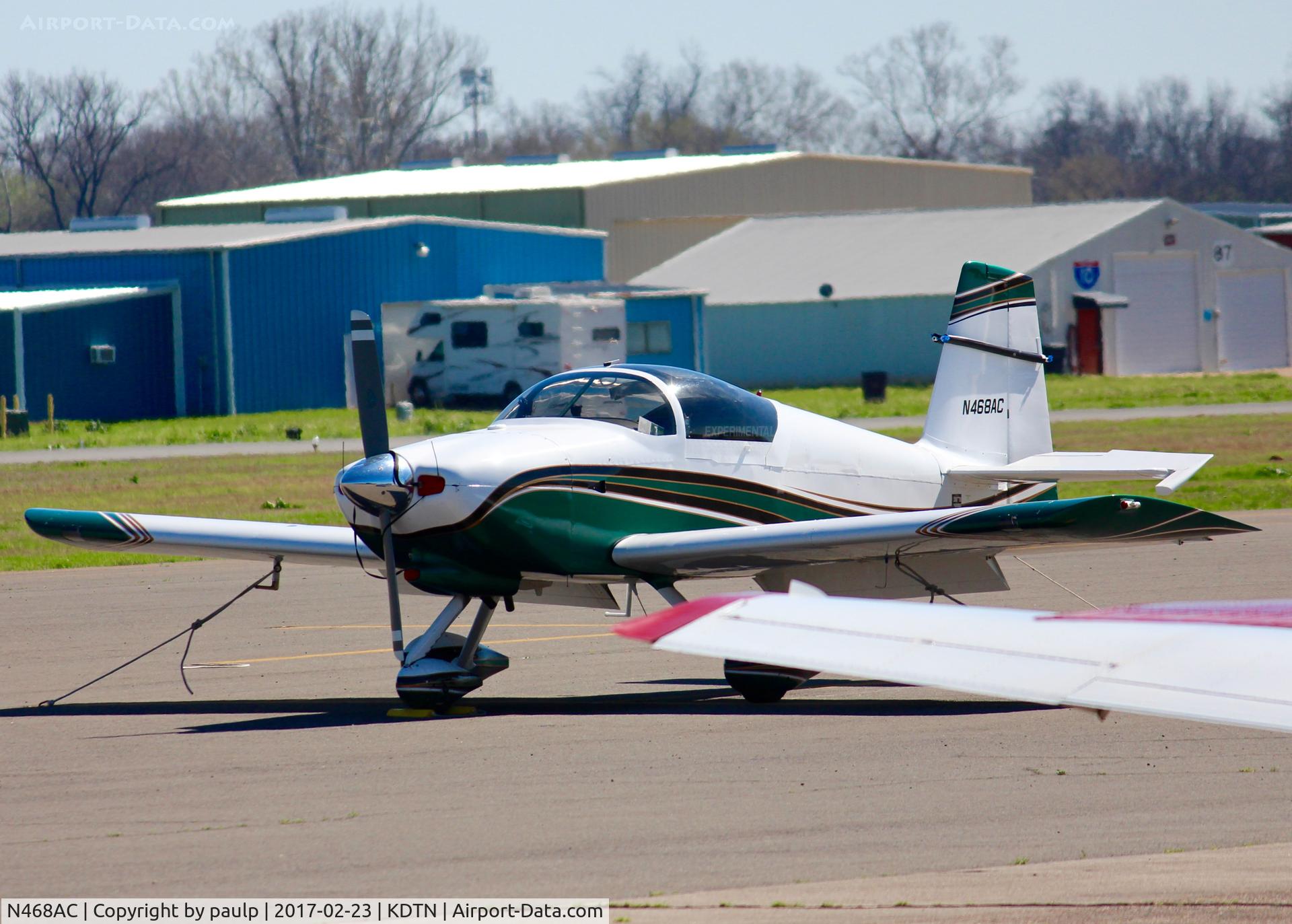 N468AC, 2004 Vans RV-6A C/N 60573, At Downtown Shreveport.