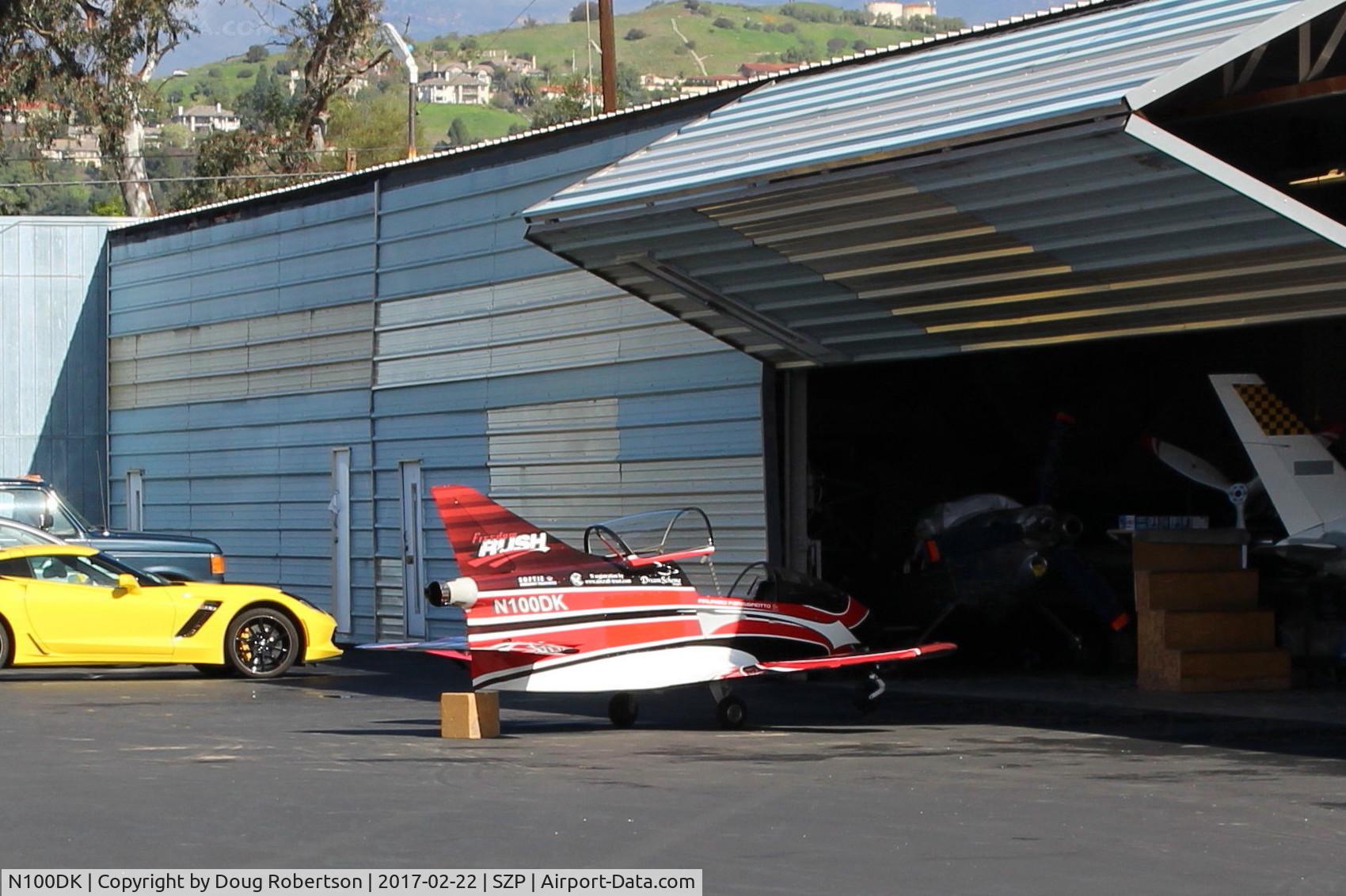 N100DK, 2012 Bede BD-5J C/N 001, 2012 Vogel KEDAN 1, QUANTOM TURBO TJ-100 Turbo-Jet, 265 lbs max rated thrust with FADEC, now painted