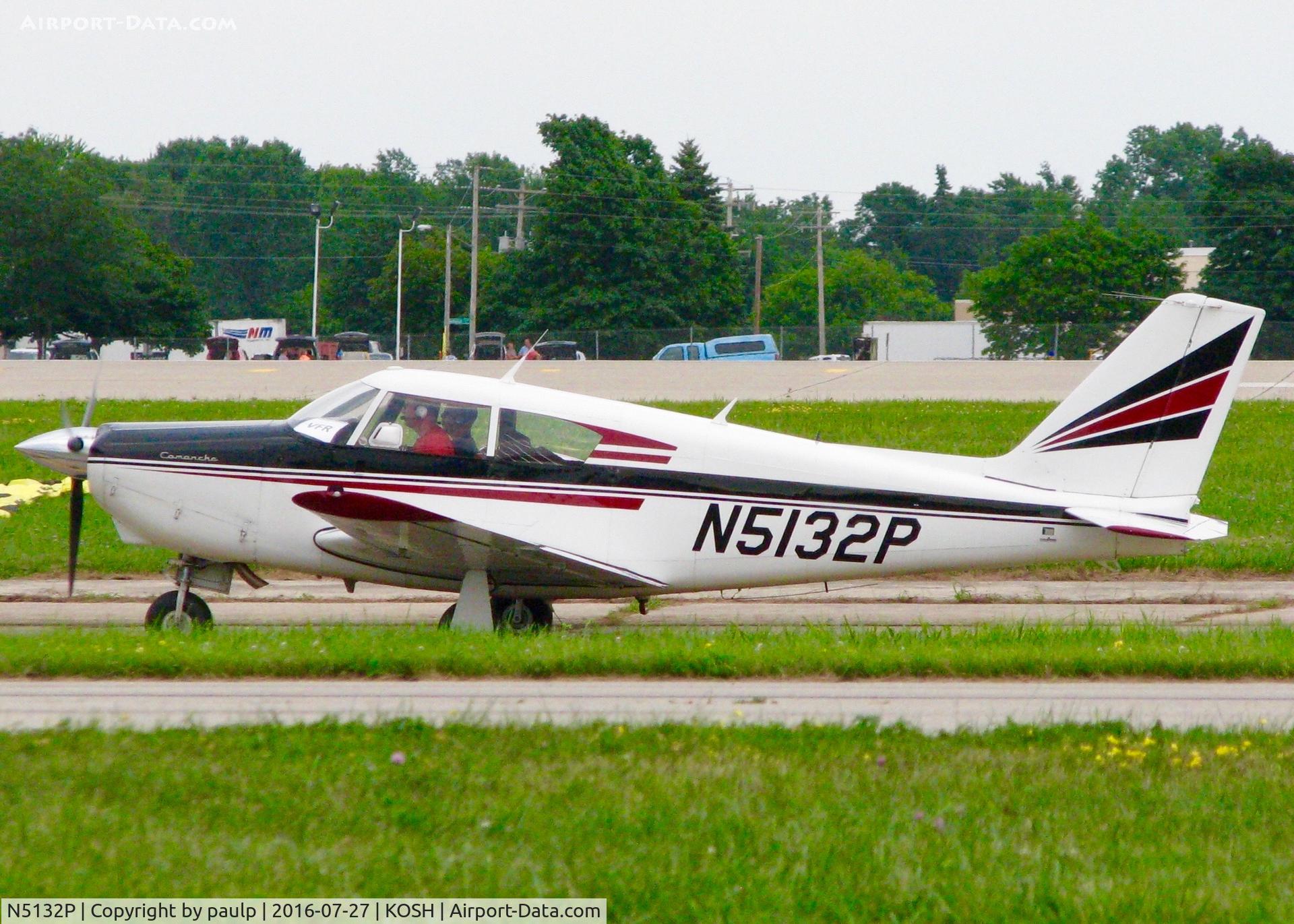 N5132P, 1958 Piper PA-24 Comanche C/N 24-145, At Oshkosh.