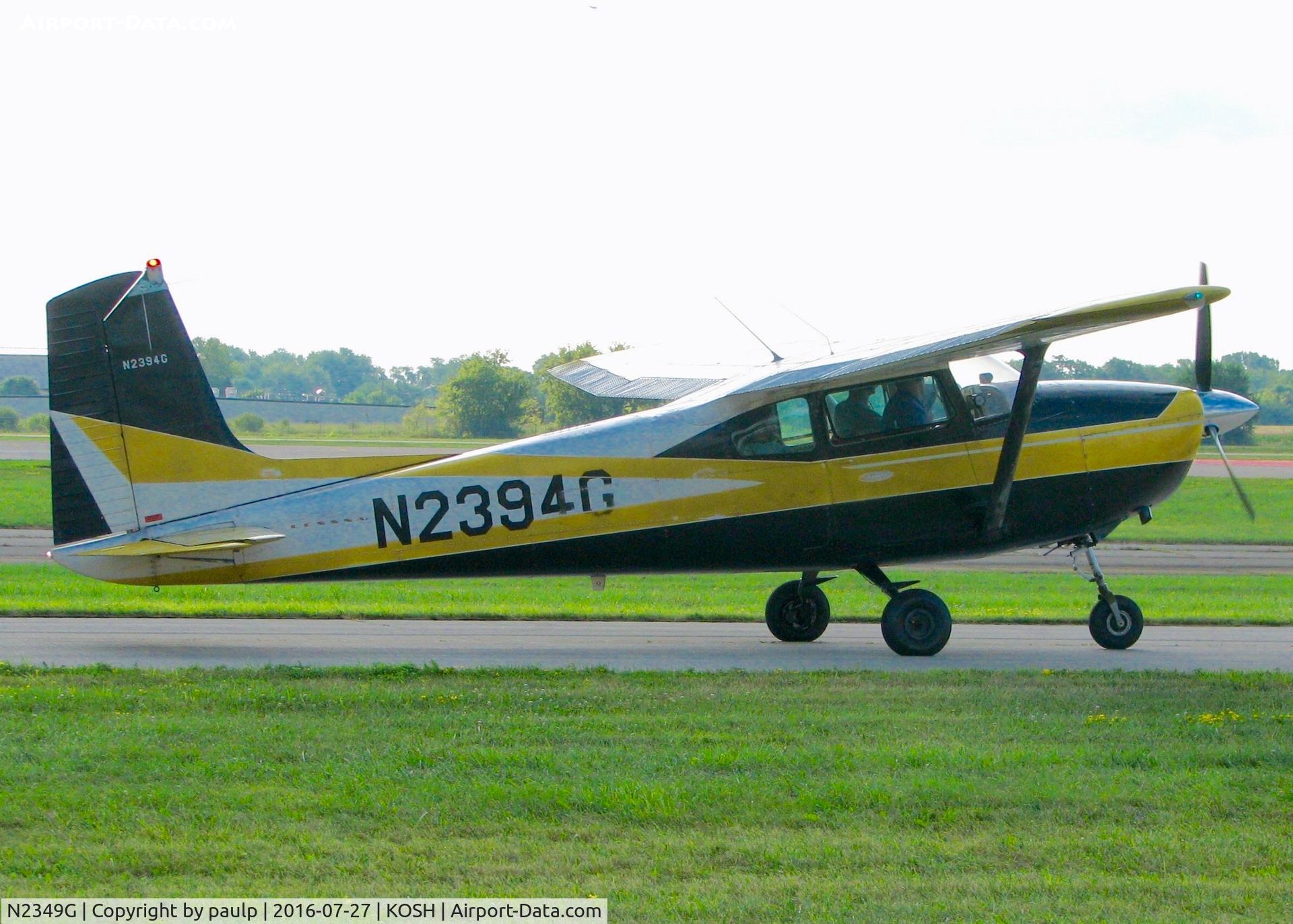 N2349G, 1958 Cessna 182B Skylane C/N 51649, At Oshkosh.