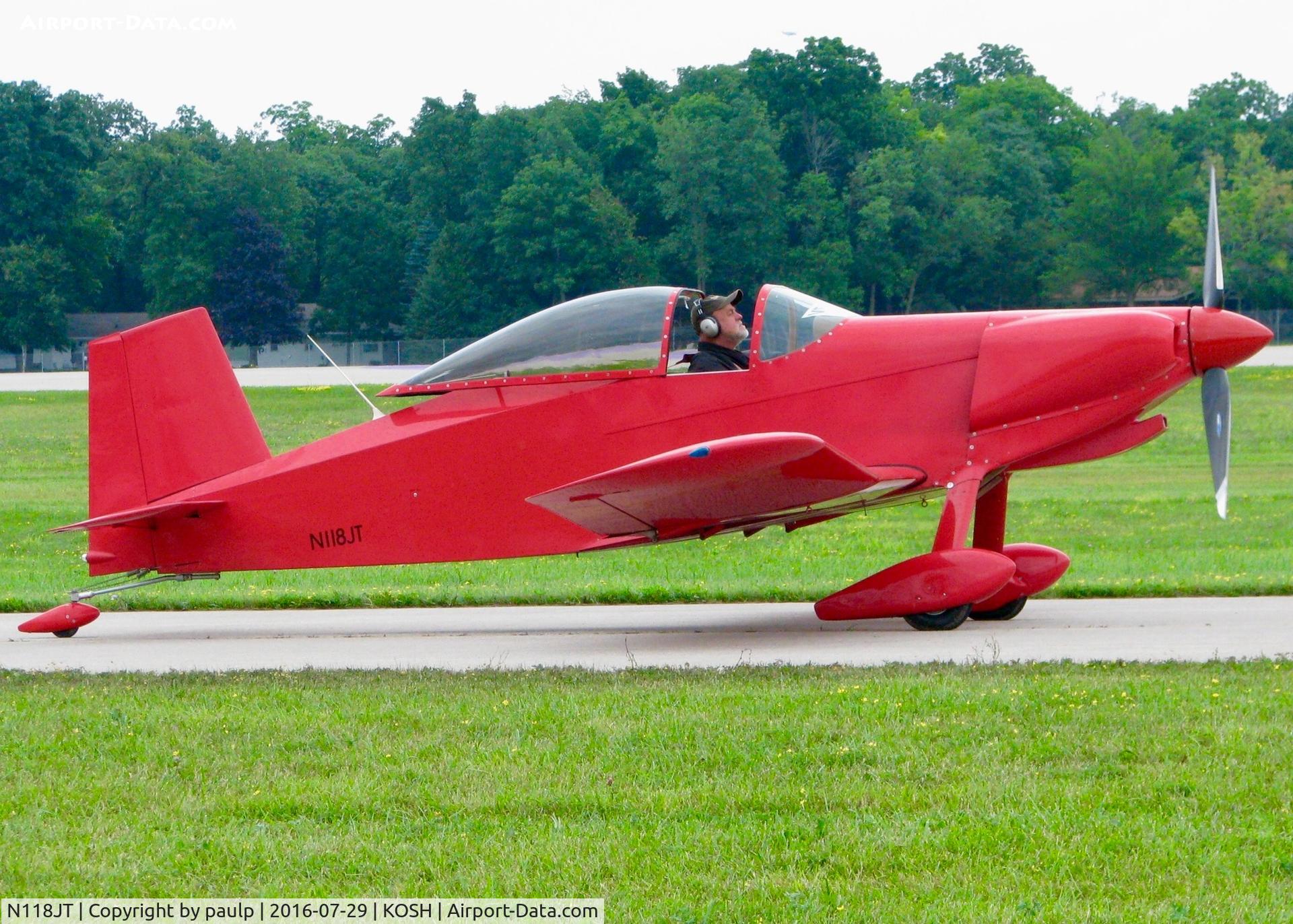 N118JT, 1995 Thorp T-18 Tiger C/N 1377, At Oshkosh.