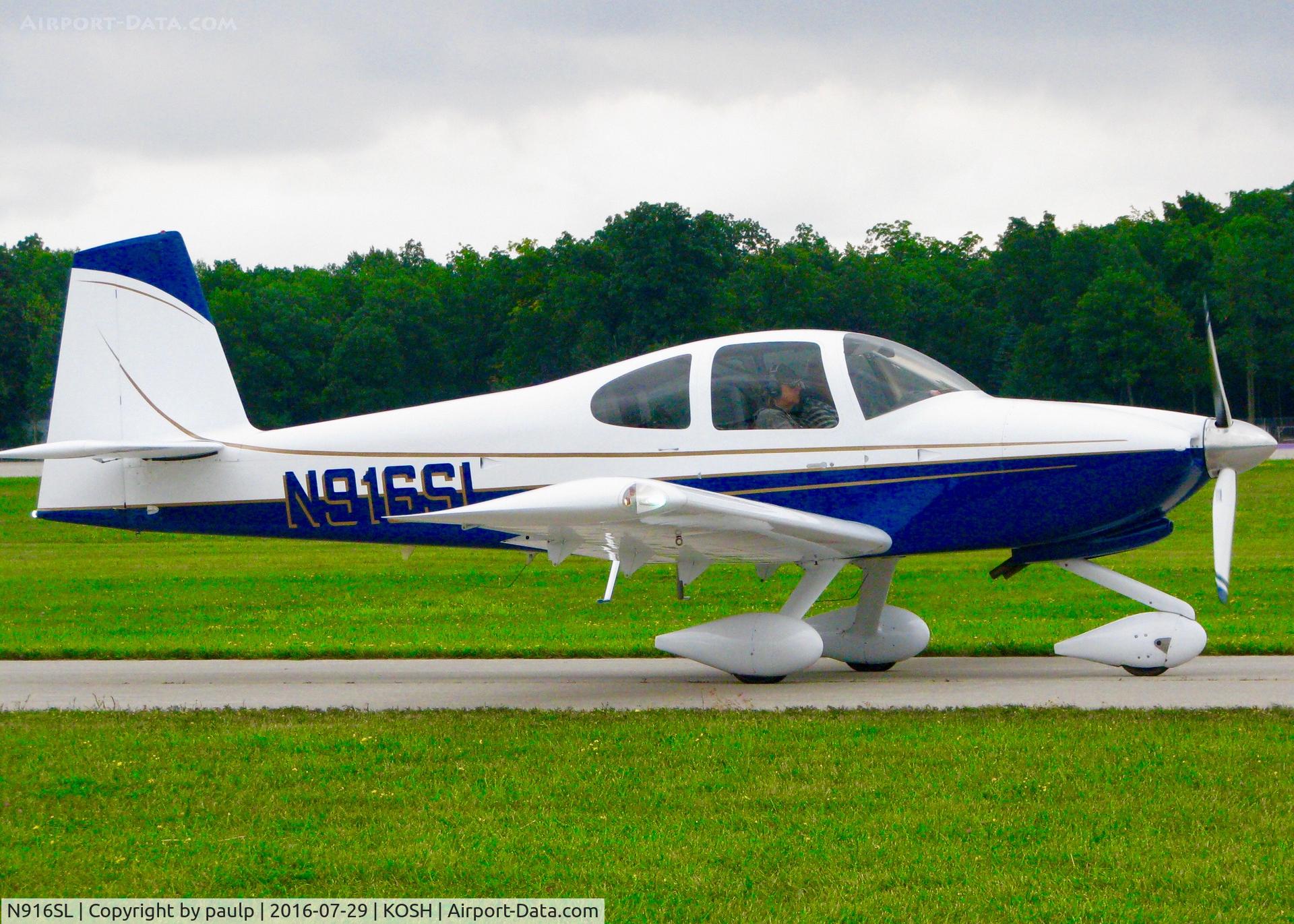 N916SL, 2012 Vans RV-10 C/N 40015, At Oshkosh.