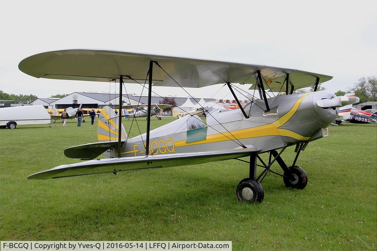 F-BCGQ, Stampe-Vertongen SV-4A C/N 263, Stampe-Vertongen SV-4A, Static display, La Ferté-Alais airfield (LFFQ) Air show 2016