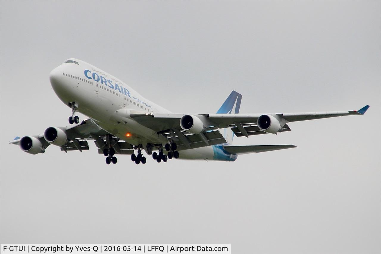 F-GTUI, 1992 Boeing 747-422 C/N 26875, Boeing 747-422, On display, La Ferté-Alais airfield (LFFQ) Air show 2016