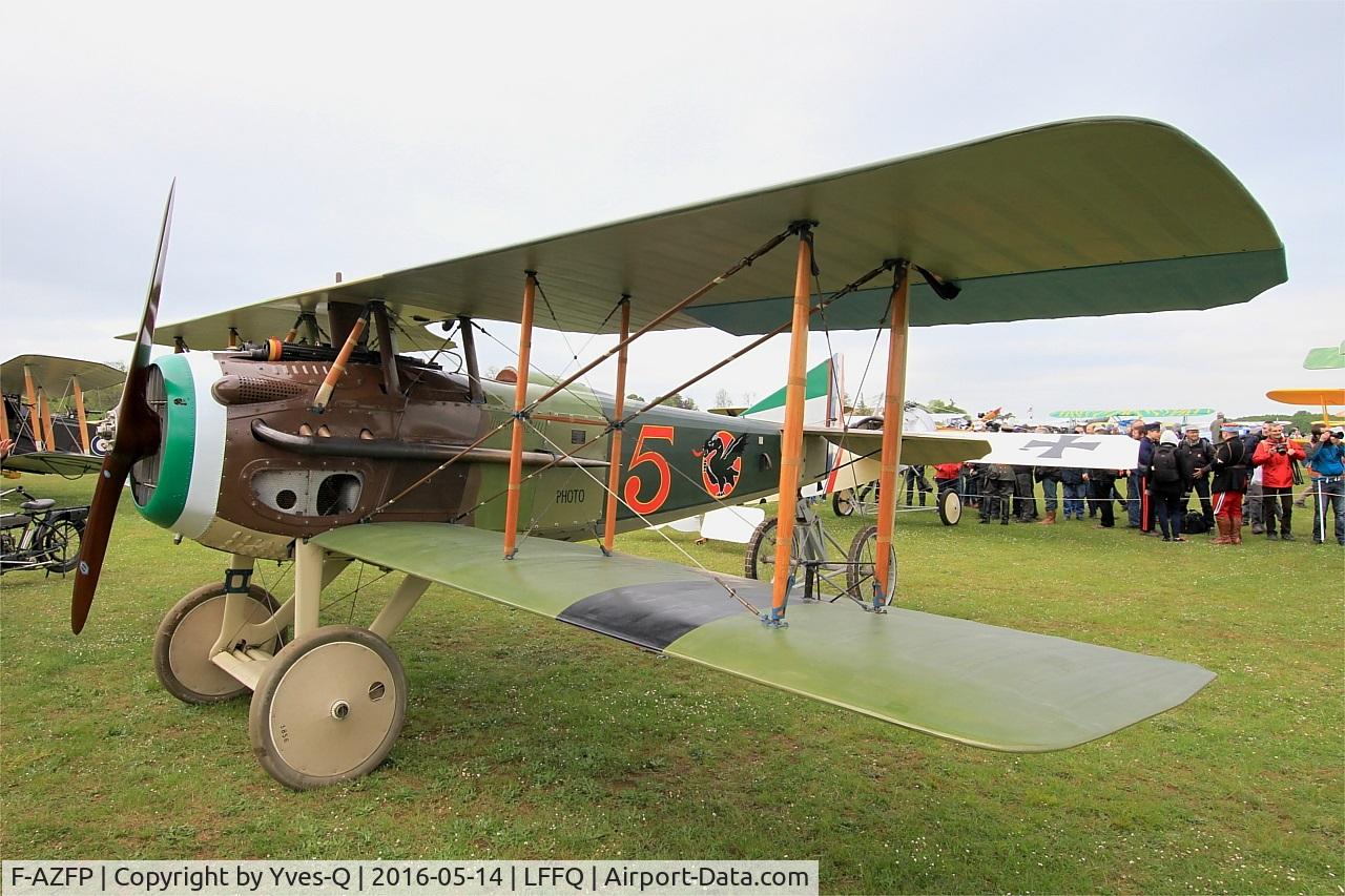 F-AZFP, SPAD S-XIII C1 C/N 4377, Spad XIII C1, Static display , La Ferté-Alais Airfield (LFFQ) Air Show 2016