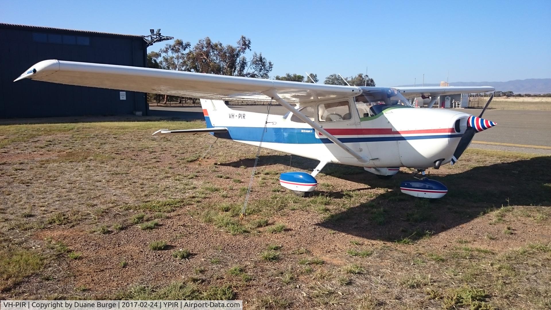 VH-PIR, 1977 Cessna 172N C/N 17268898, VH-PIR at Port Pirie airport 24/2/17 visiting its original owners.