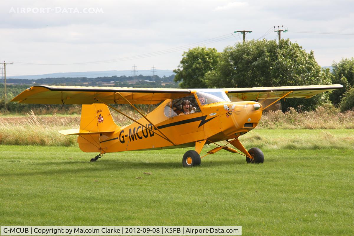 G-MCUB, 2007 Reality Escapade C/N PFA 345-14680, Reality Escapade, Fishburn Airfield UK, September 8th 2012.