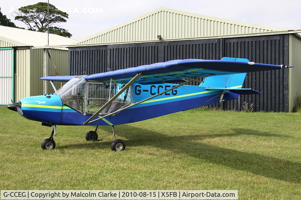 G-CCEG, 2003 Rans S-6ES Coyote II C/N PFA 204-13831, Rans S-6ES Coyote II, Fishburn Airfield, August 15th 2010.