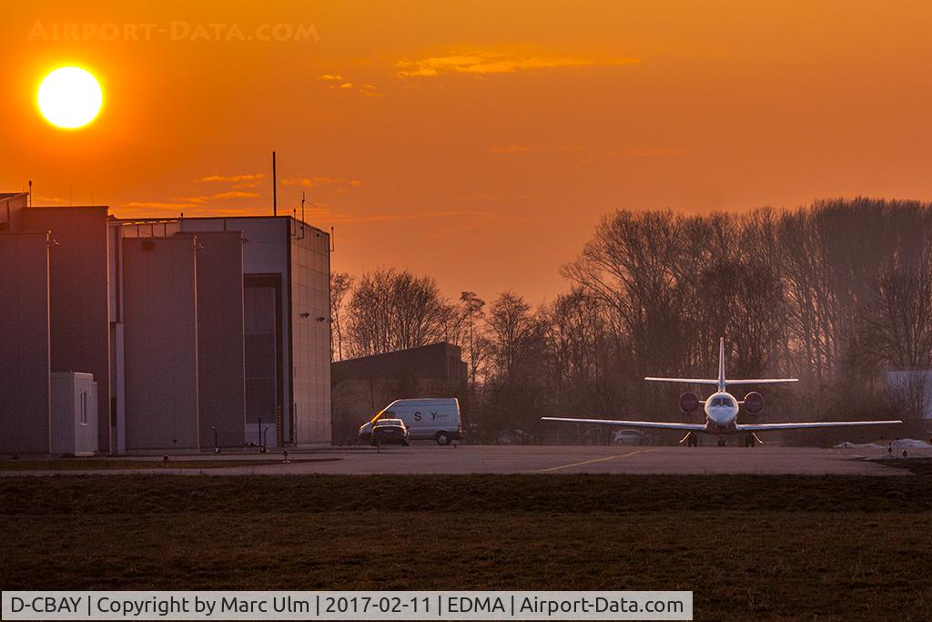 D-CBAY, 2007 Cessna 680 Citation Sovereign C/N 680-0125, Sunset at EDMA
