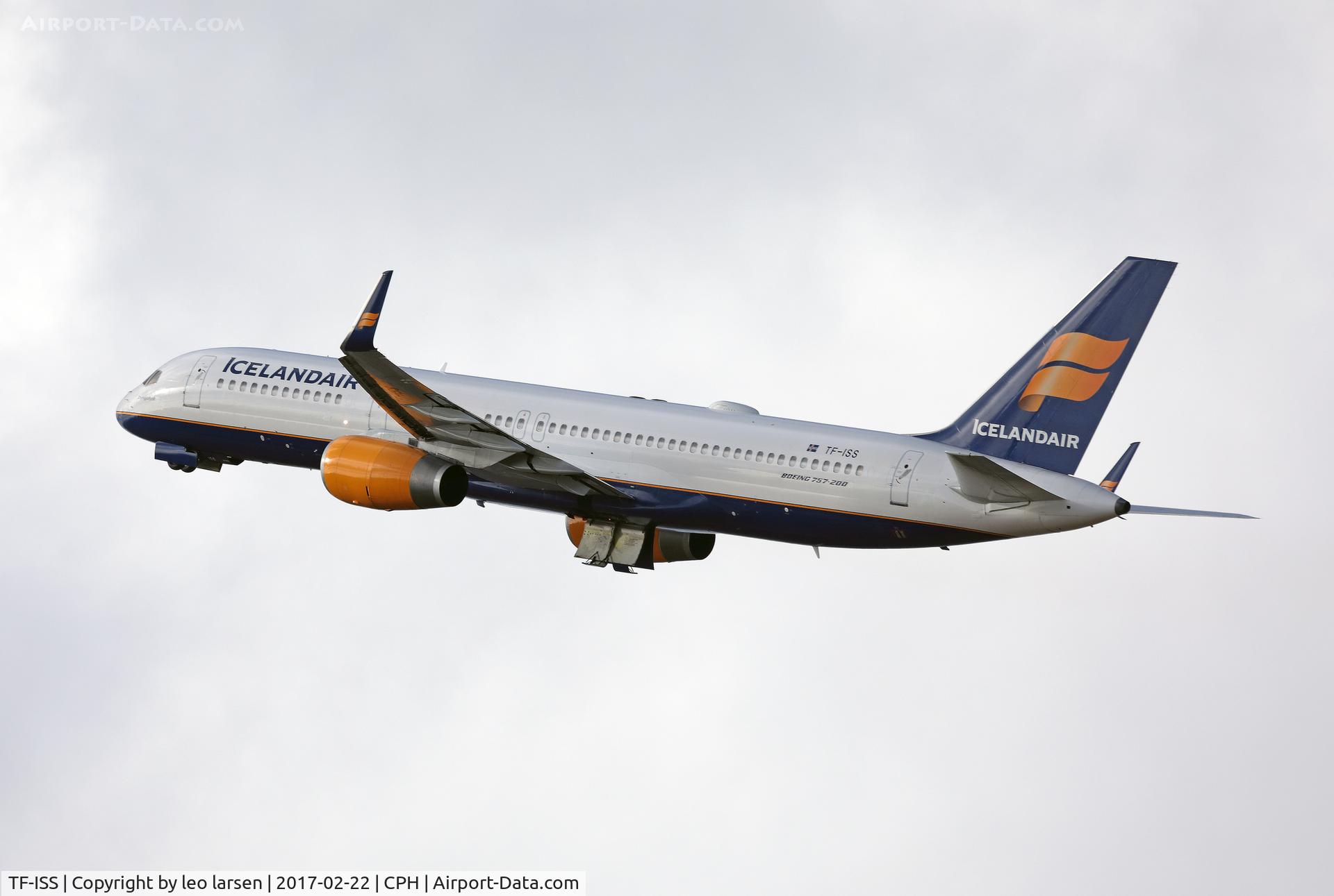 TF-ISS, 1996 Boeing 757-223 C/N 27447, Copenhagen 22.2.2017