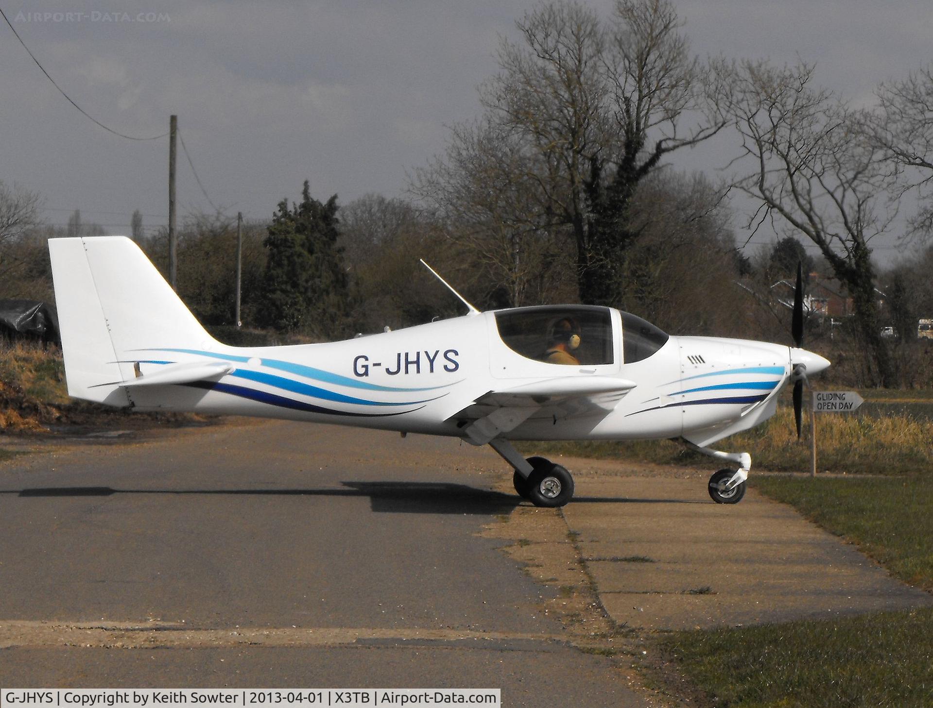 G-JHYS, 2001 Europa Tri Gear C/N PFA 247-13307, Based aircraft
