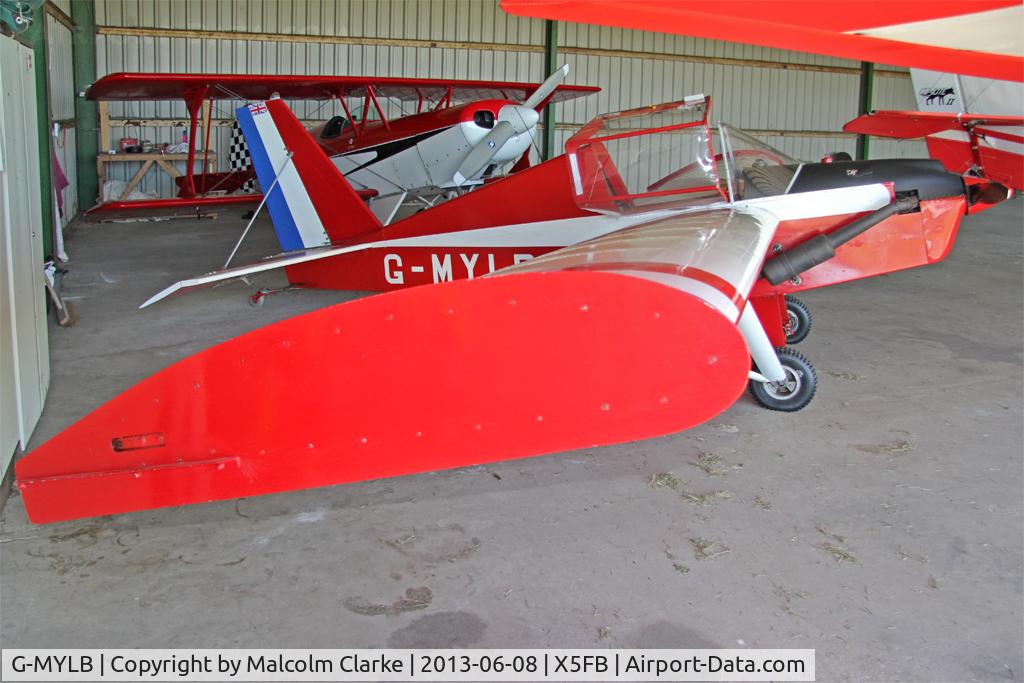 G-MYLB, 1993 Team Mini-Max 91 C/N PFA 186-12419, Team Mini-Max 91, Fishburn Airfield UK, June 8th 2013.