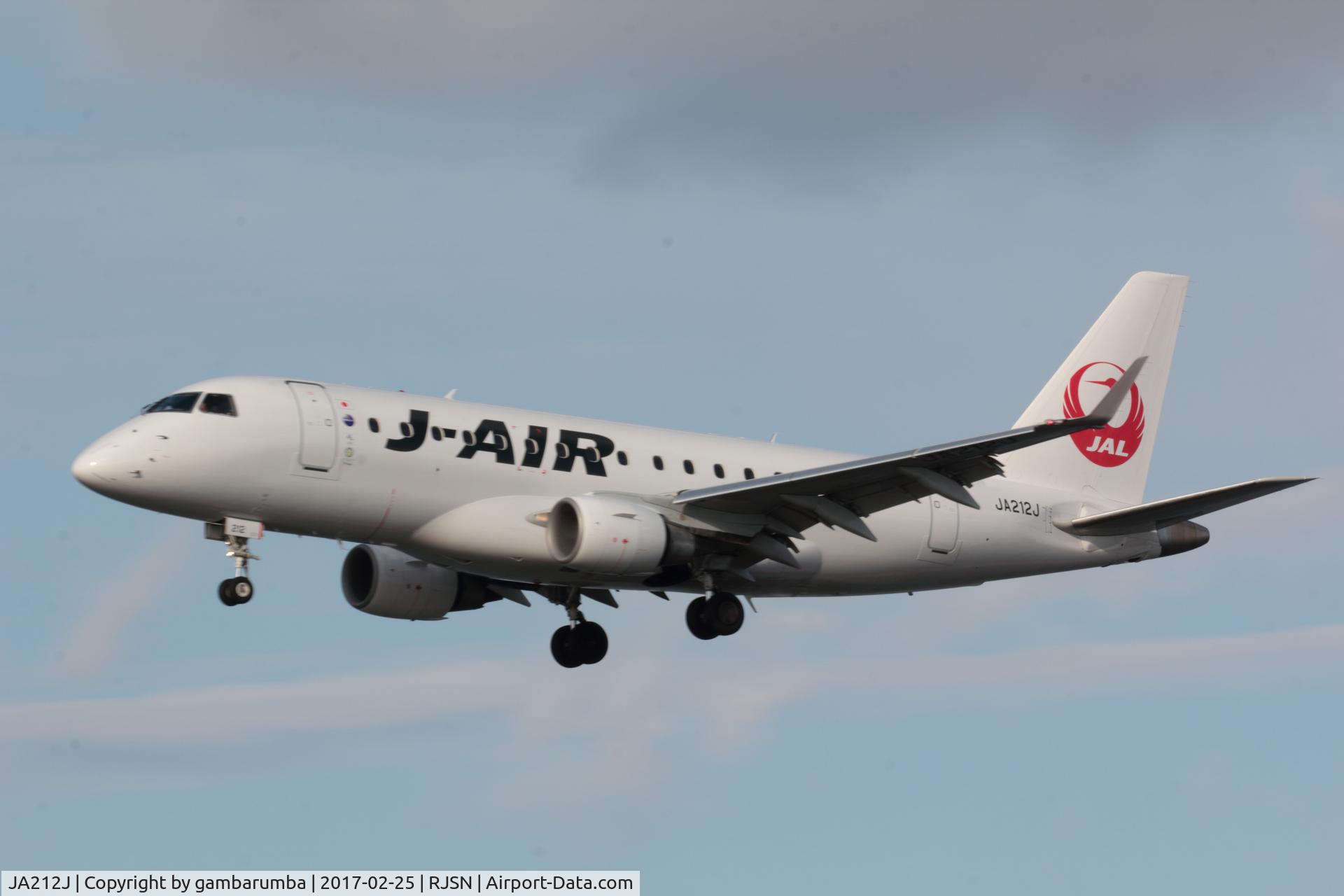 JA212J, 2009 Embraer 170ST (ERJ-170-100ST) C/N 17000268, JA212J