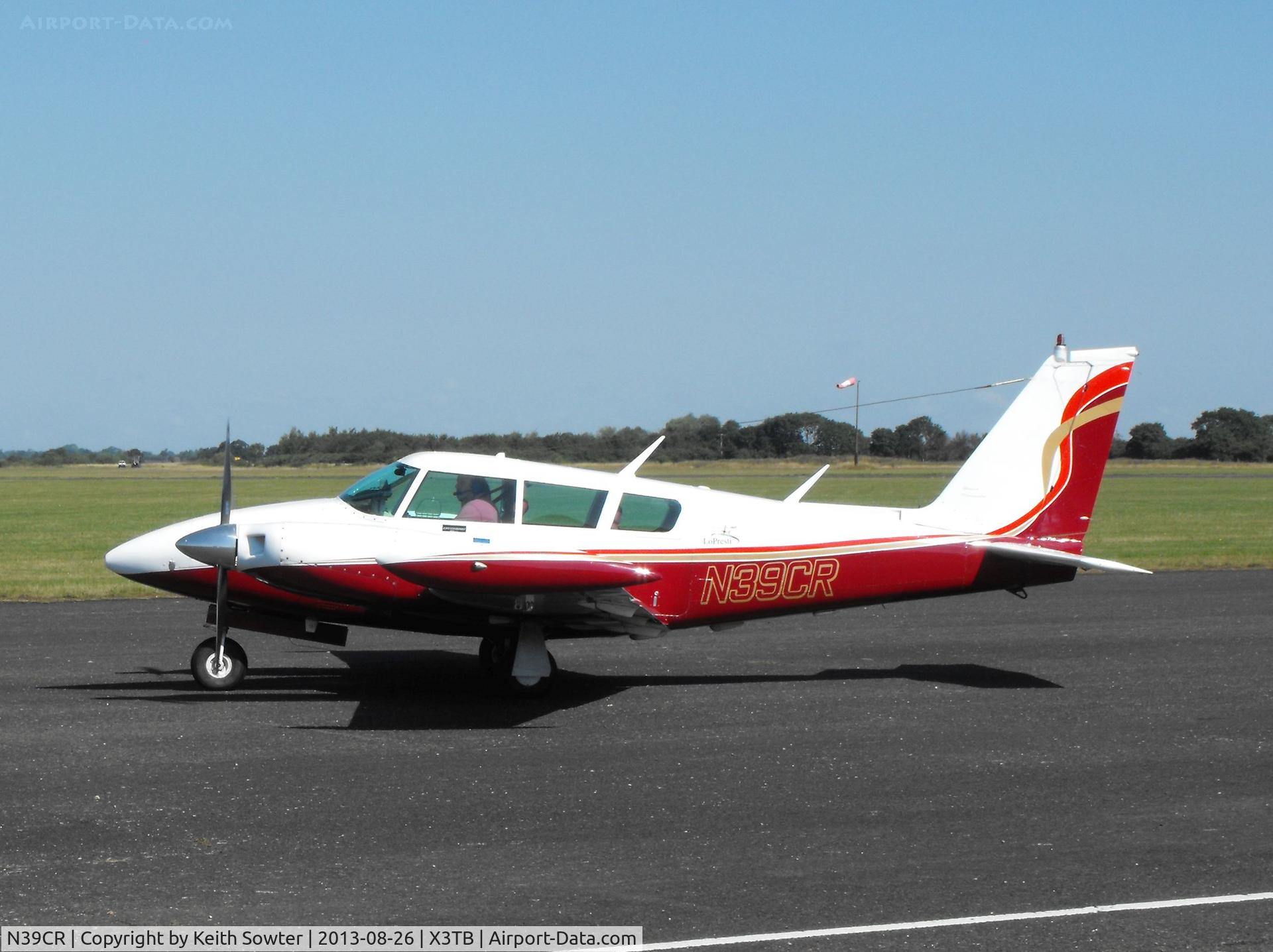 N39CR, 1970 Piper PA-39-160 Twin Comanche C/R C/N 39-4, Based aircraft