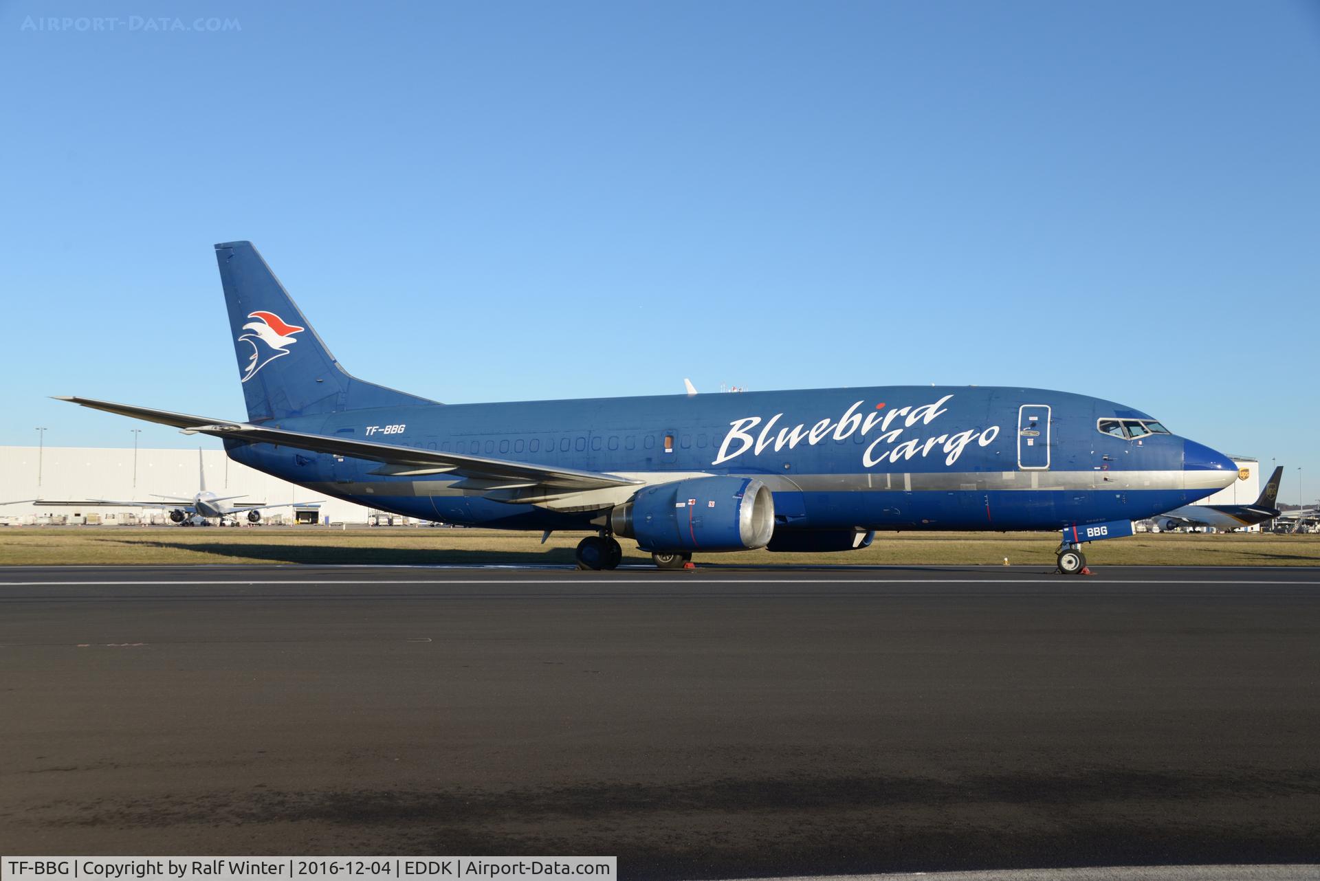 TF-BBG, 1991 Boeing 737-36E(SF) C/N 25263, Boeing 737-36EF - BF BBG Bluebird Cargo - 25262 - TF-BBG - 04.12.2016 - CGN