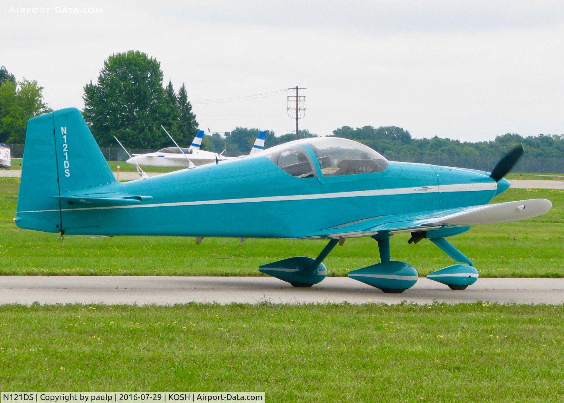 N121DS, 1995 Vans RV-6A C/N 22373, At Oshkosh.