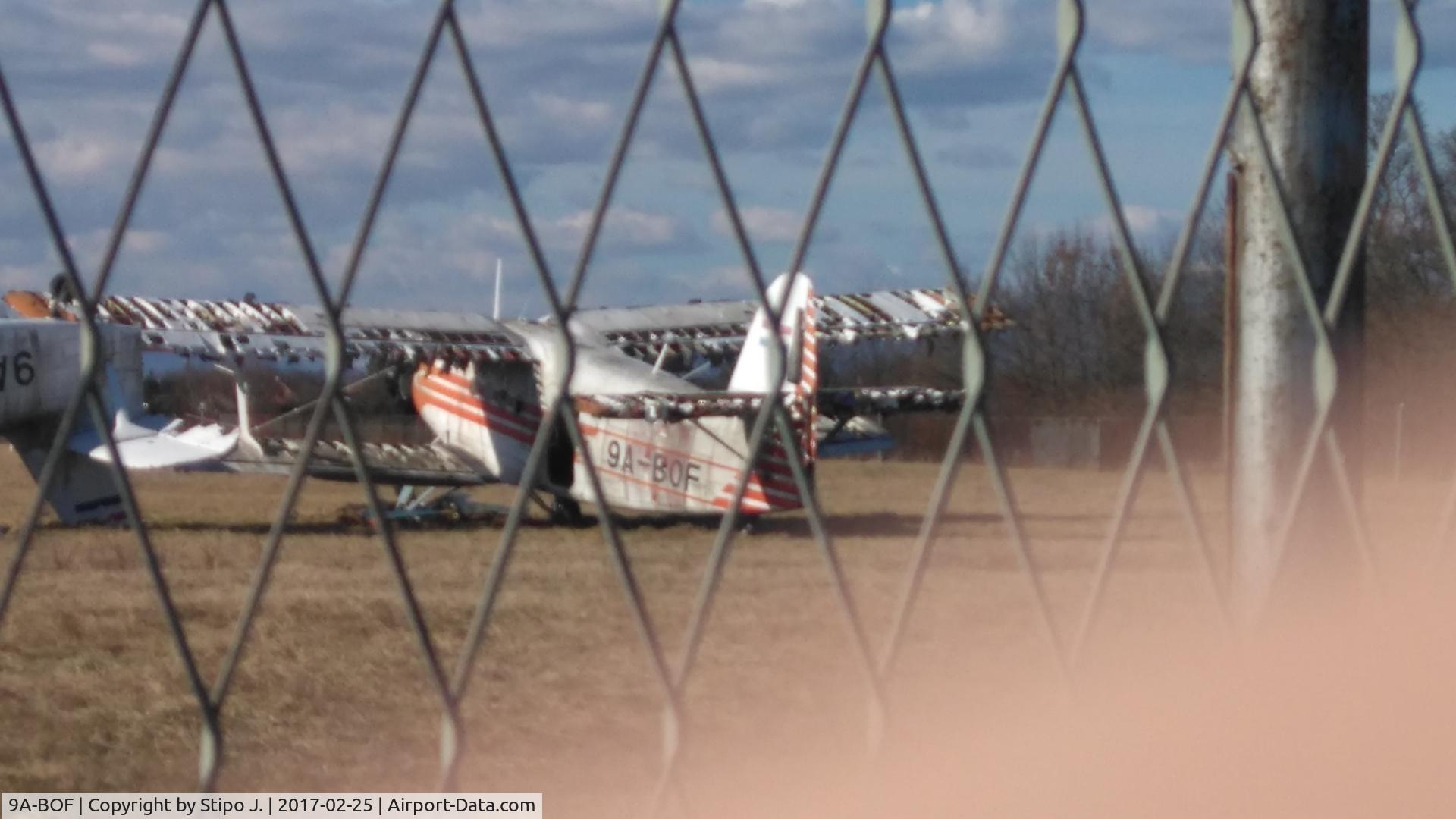 9A-BOF, 1986 Antonov An-2R Colt C/N 1G223-56, Found in ZTC Velika Gorica.