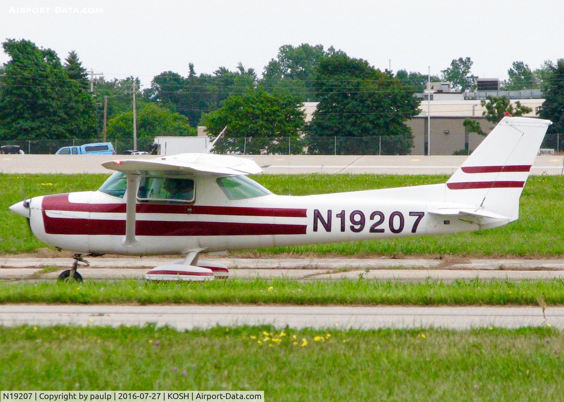 N19207, 1972 Cessna 150L C/N 15074237, At Oshkosh.