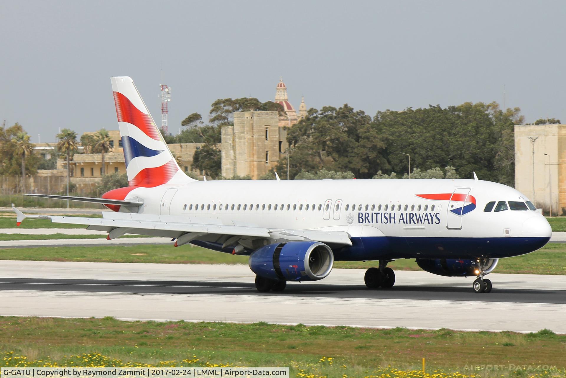 G-GATU, 2005 Airbus A320-232 C/N 3089, A320 G-GATU British Airways
