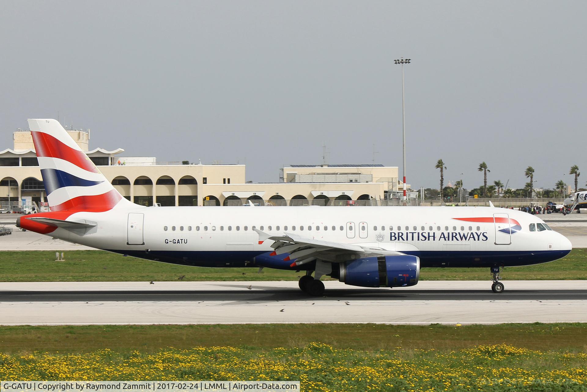 G-GATU, 2005 Airbus A320-232 C/N 3089, A320 G-GATU British Airways