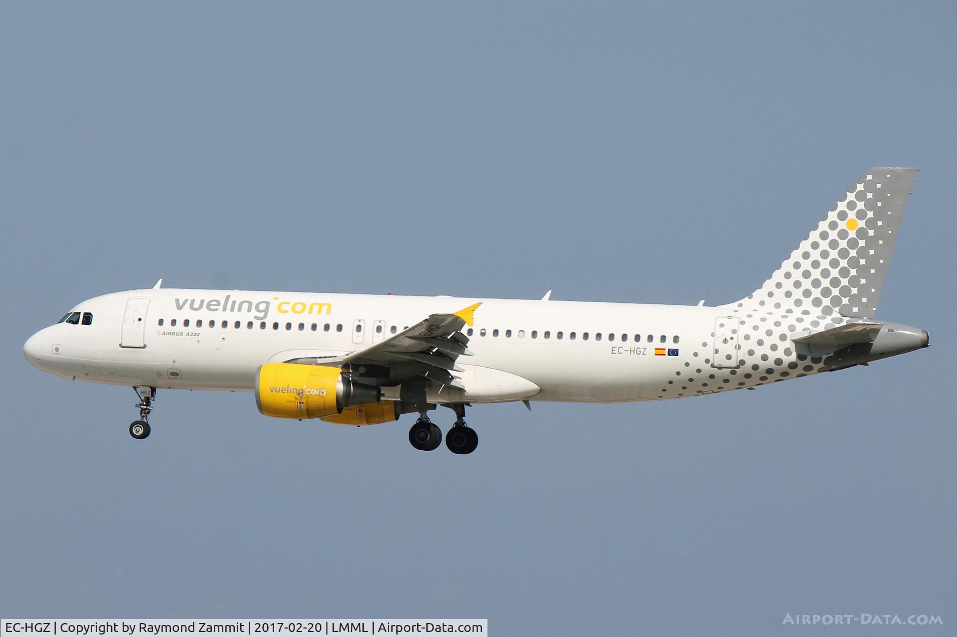 EC-HGZ, 2000 Airbus A320-214 C/N 1208, A320 EC-HGZ Vueling