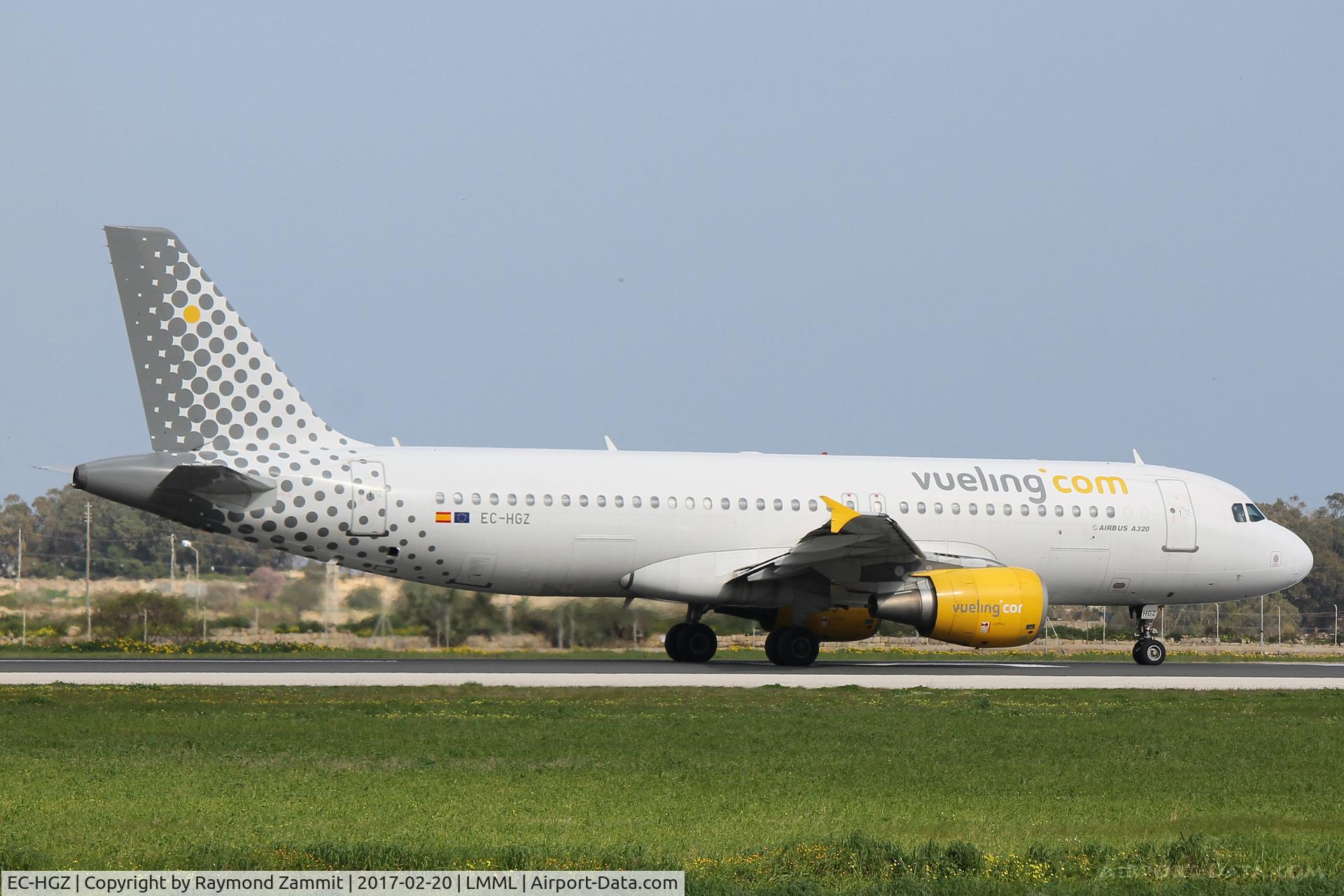 EC-HGZ, 2000 Airbus A320-214 C/N 1208, A320 EC-HGZ Vueling