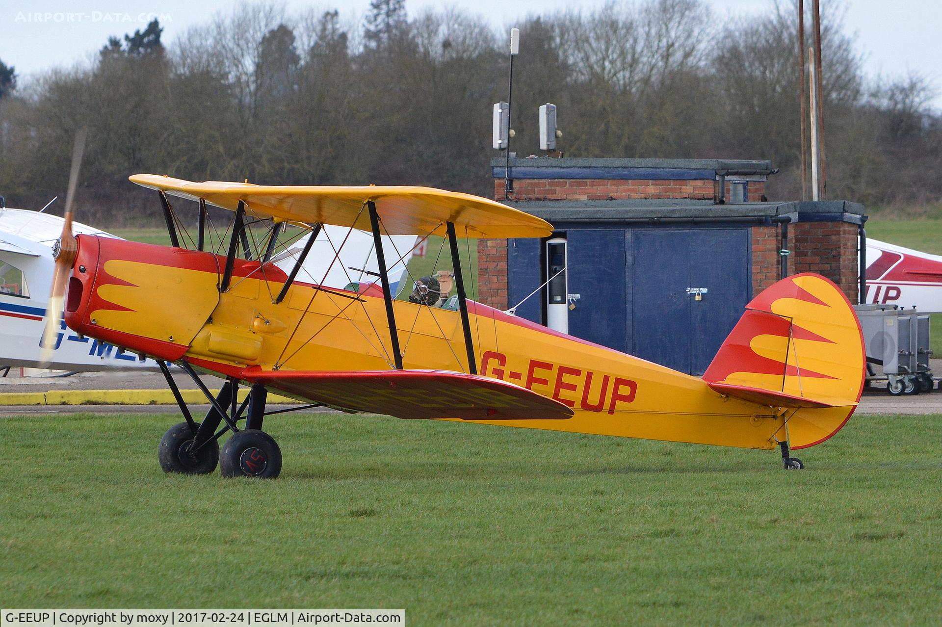 G-EEUP, 1946 Stampe-Vertongen SV-4C C/N 451, Stampe-Vertongen SV-4C at White Waltham. Ex F-BCXQ