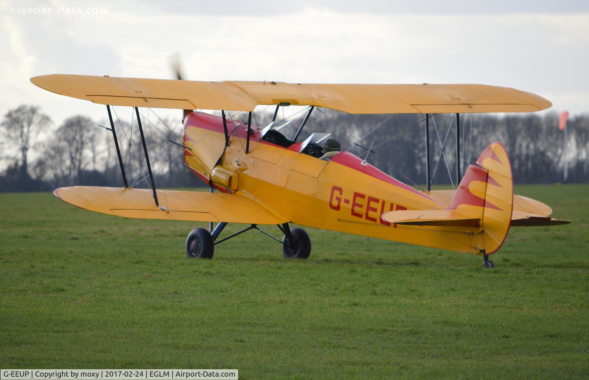 G-EEUP, 1946 Stampe-Vertongen SV-4C C/N 451, Stampe-Vertongen SV-4C at White Waltham. Ex F-BCXQ