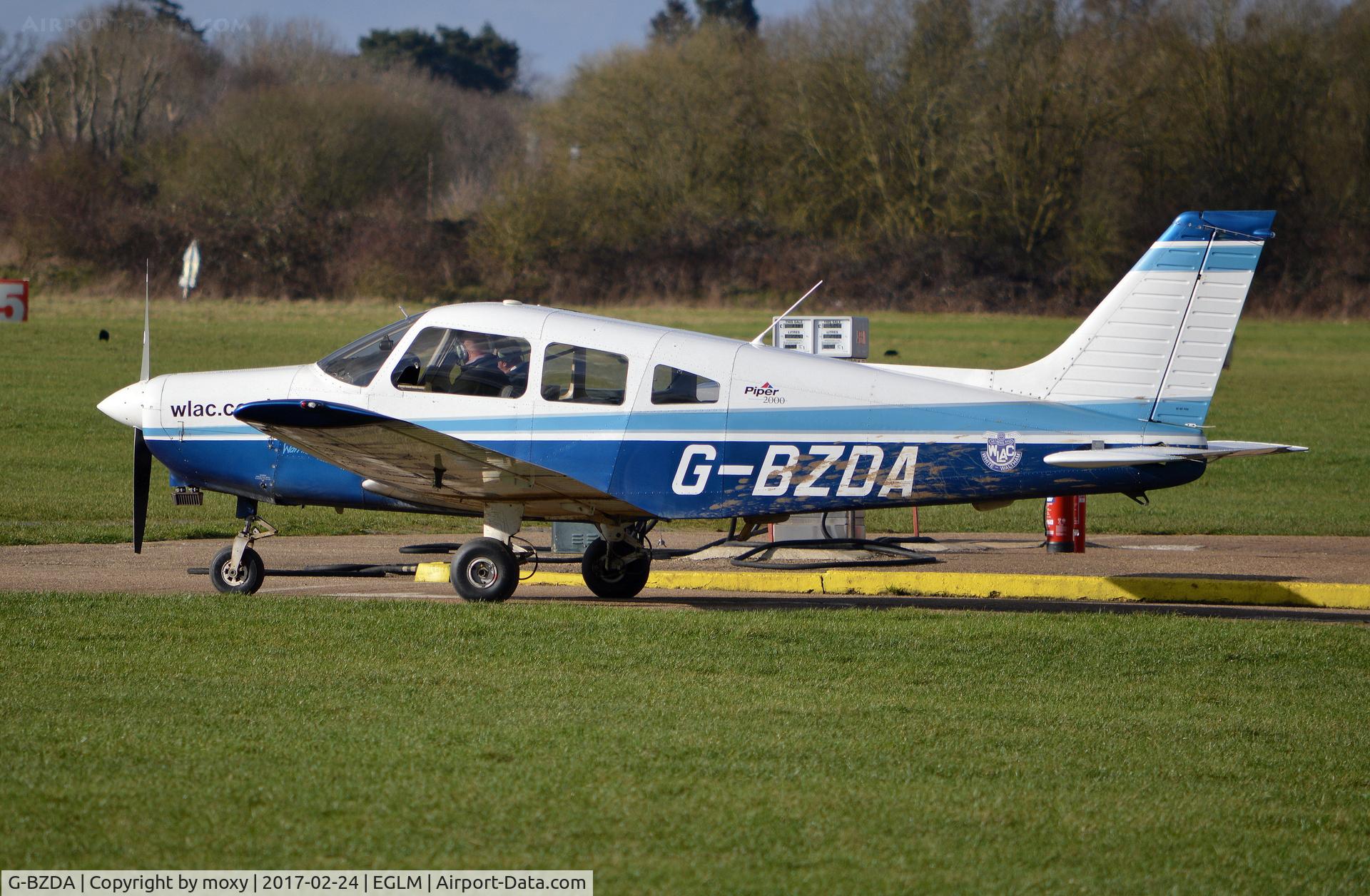 G-BZDA, 2000 Piper PA-28-161 Warrior III C/N 28-42087, Piper PA-28-161 Cherokee Warrior III at White Waltham. Ex N41814