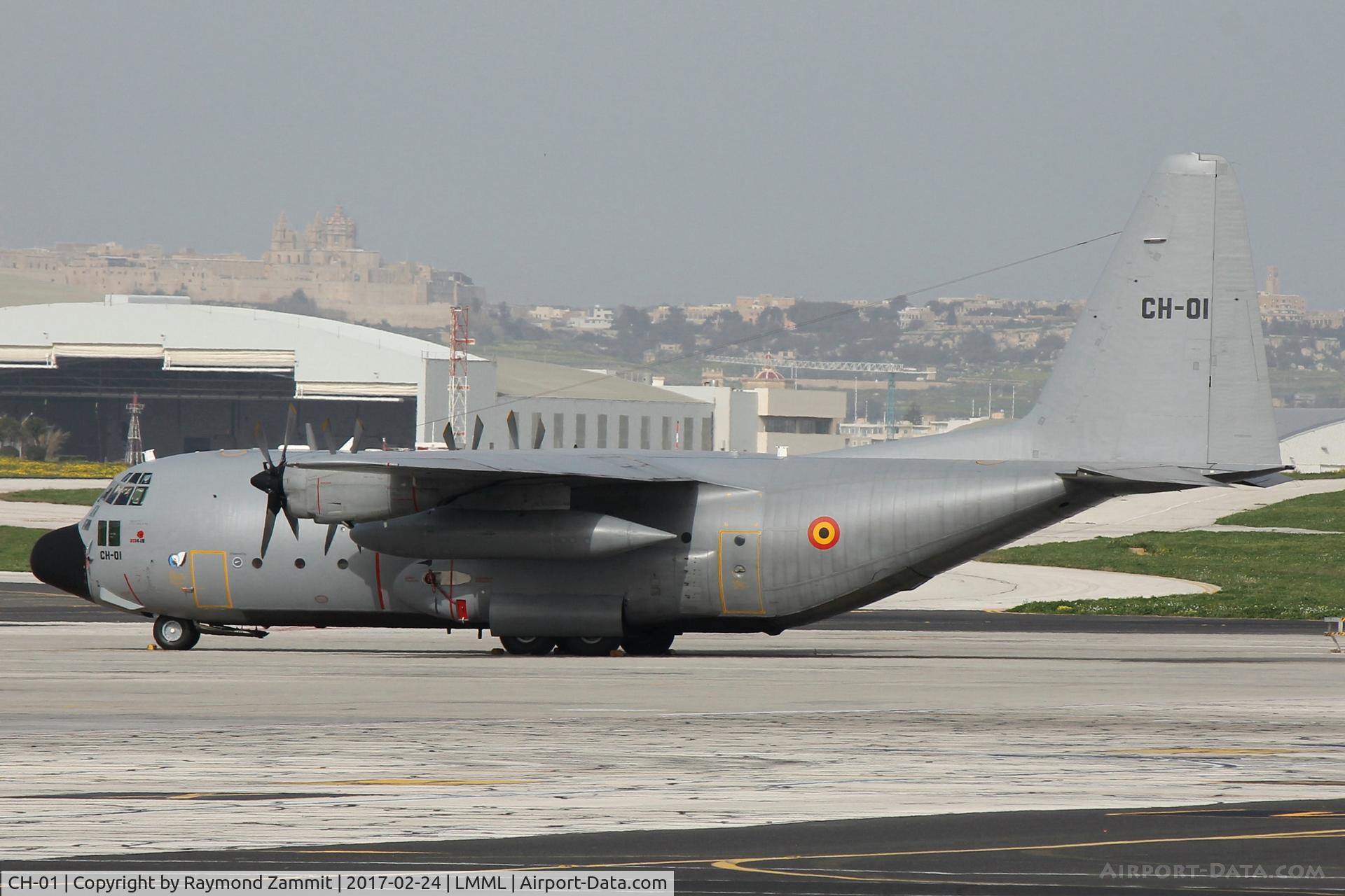 CH-01, 1971 Lockheed C-130H Hercules C/N 382-4455, Lockheed C-130H Hercules CH-01 Belgian Air Force