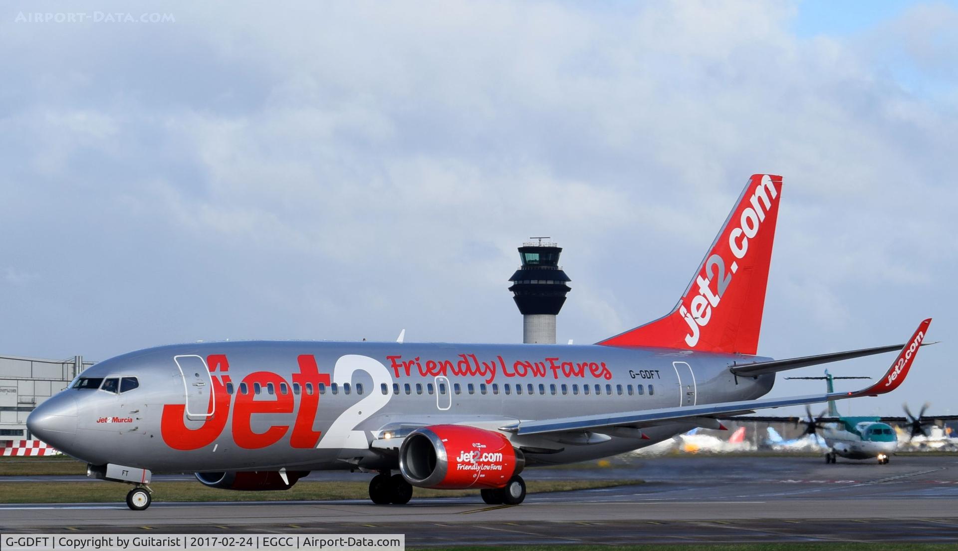 G-GDFT, 1998 Boeing 737-36Q C/N 29141, At Manchester