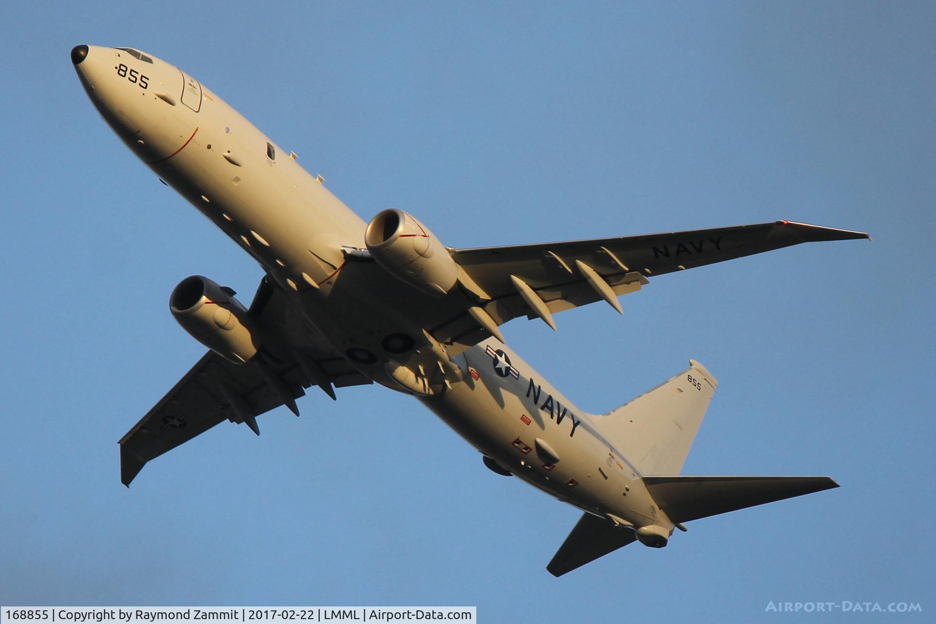 168855, 2015 Boeing P-8A Poseidon C/N 44147, Boeing P-8A Poseidon 168855/855 United States Navy