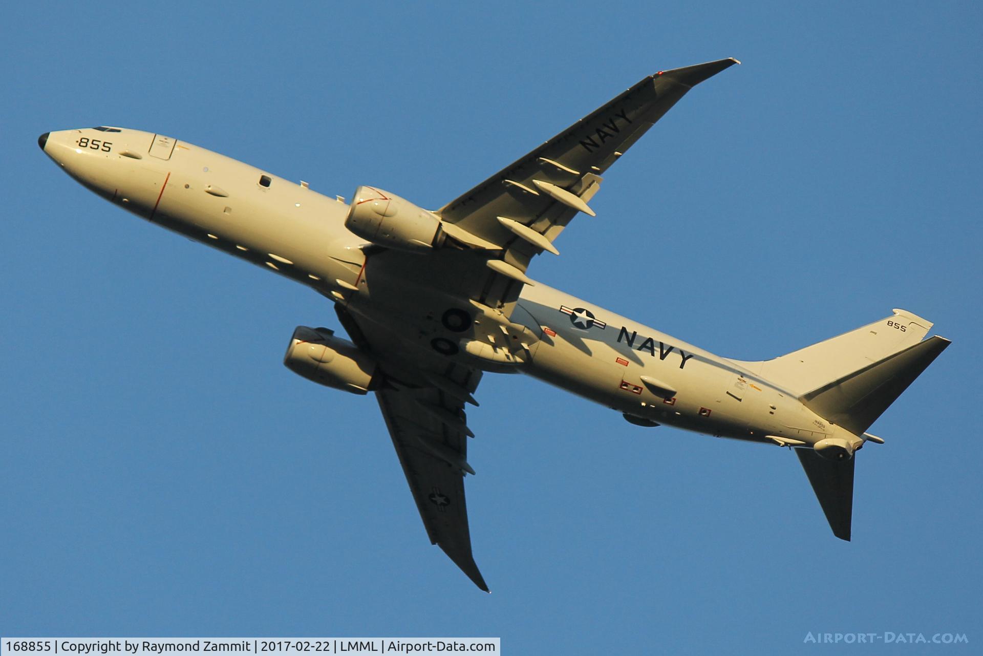 168855, 2015 Boeing P-8A Poseidon C/N 44147, Boeing P-8A Poseidon 168855/855 United States Navy