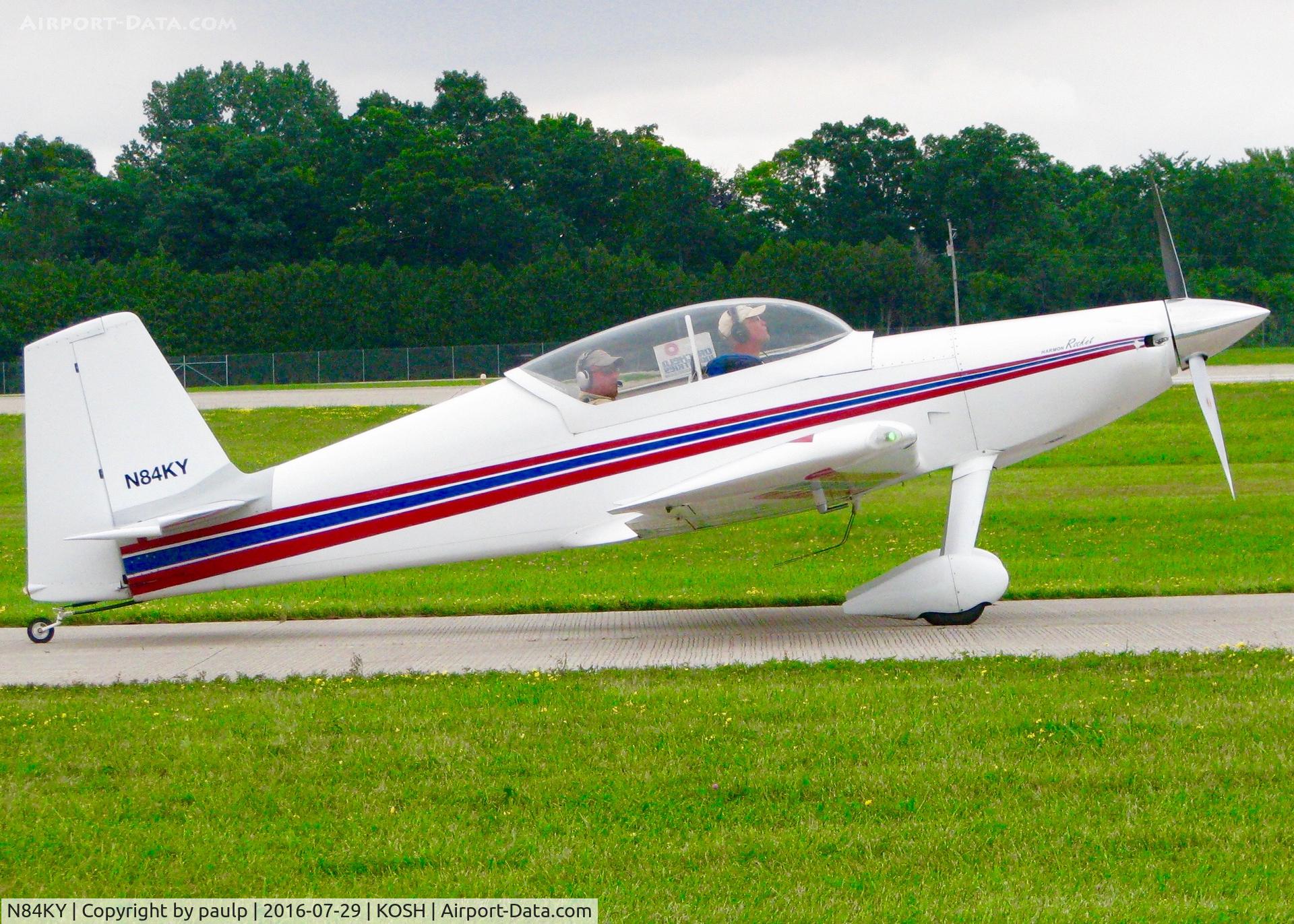 N84KY, 1998 Harmon Rocket C/N 76-31, At Oshkosh.