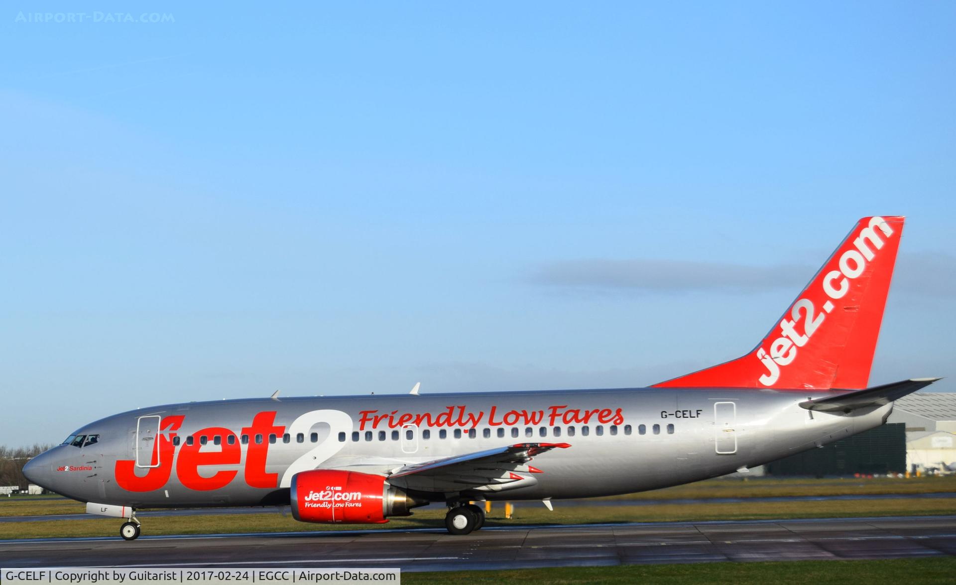 G-CELF, 1988 Boeing 737-377 C/N 24302, At Manchester