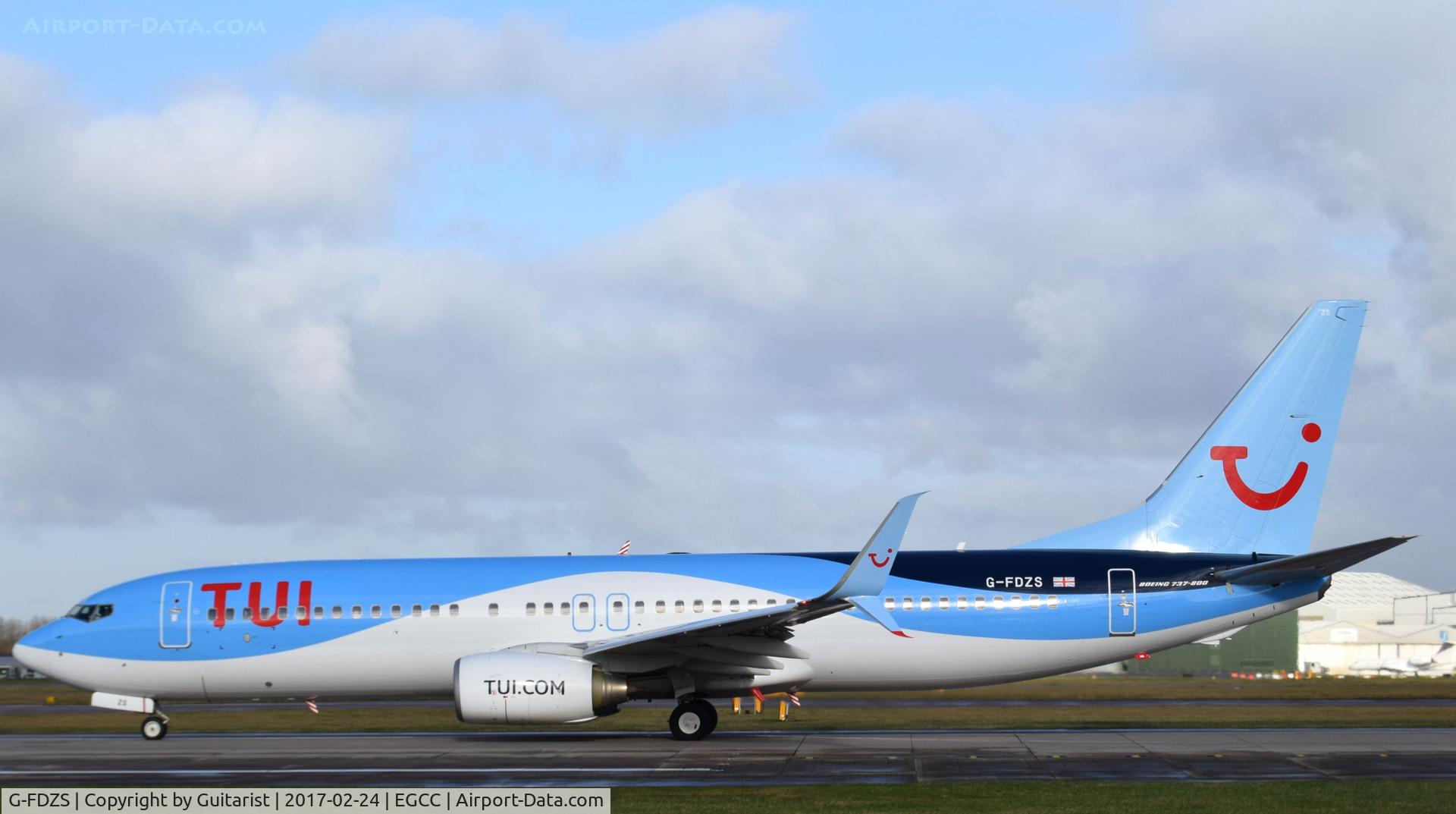 G-FDZS, 2009 Boeing 737-8K5 C/N 35147, At Manchester