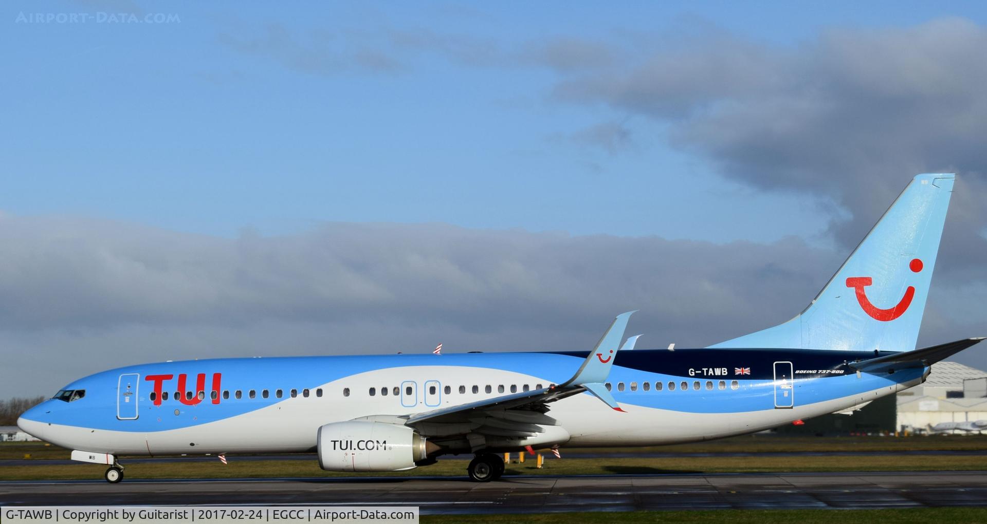 G-TAWB, 2012 Boeing 737-8K5 C/N 37242, At Manchester