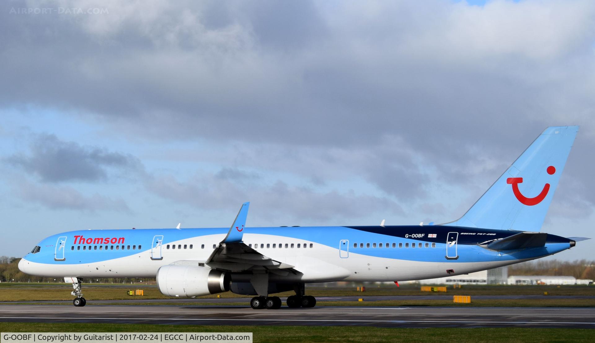 G-OOBF, 2004 Boeing 757-28A C/N 33101, At Manchester