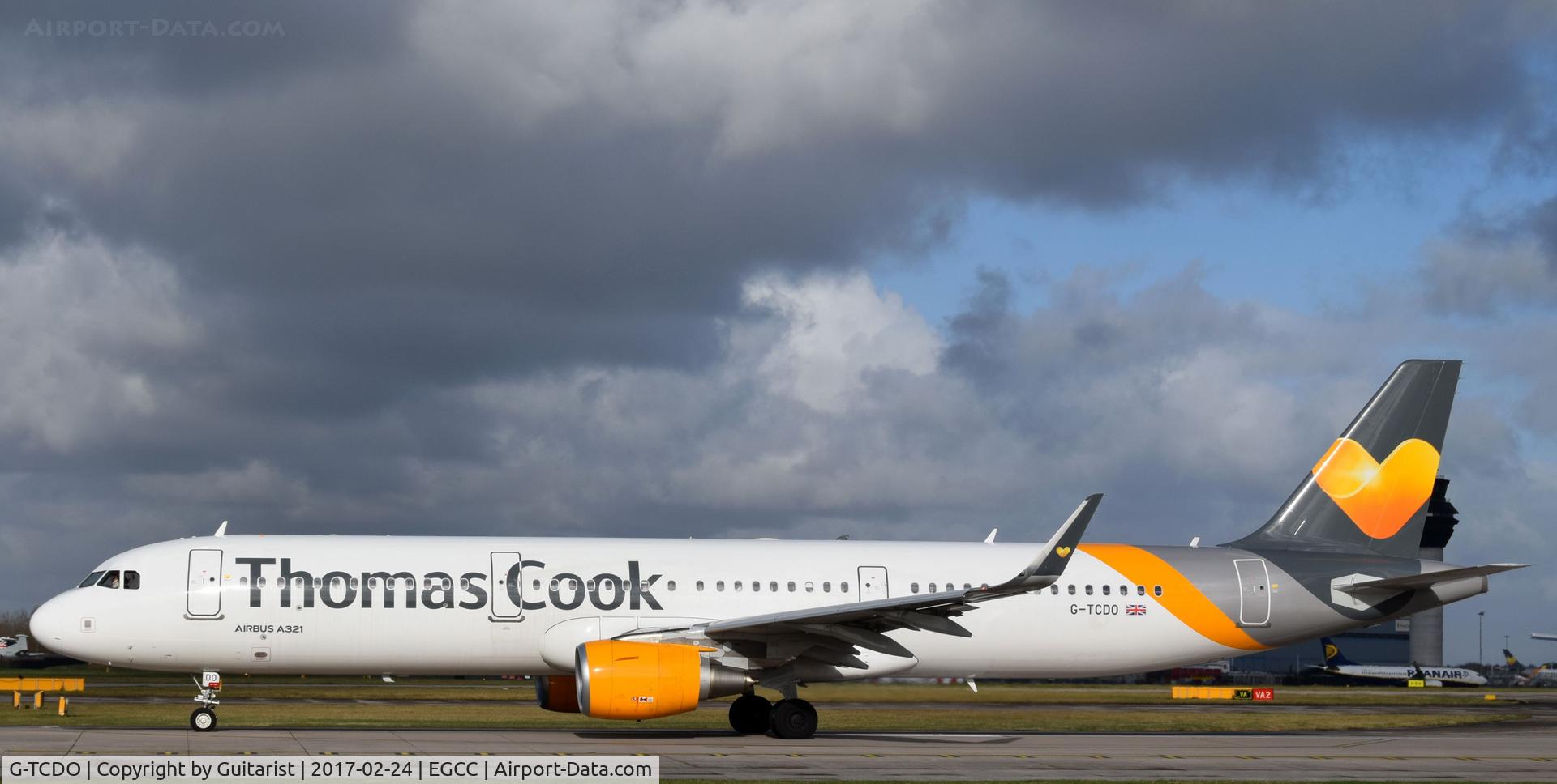 G-TCDO, 2016 Airbus A321-211 C/N 7055, At Manchester