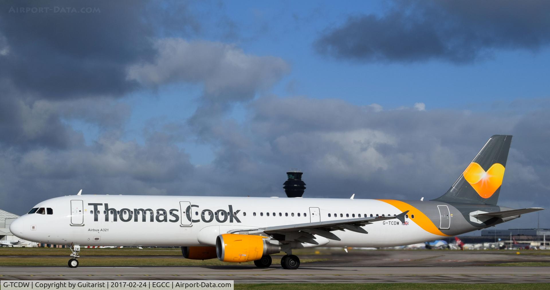 G-TCDW, 2003 Airbus A321-211 C/N 1921, At Manchester