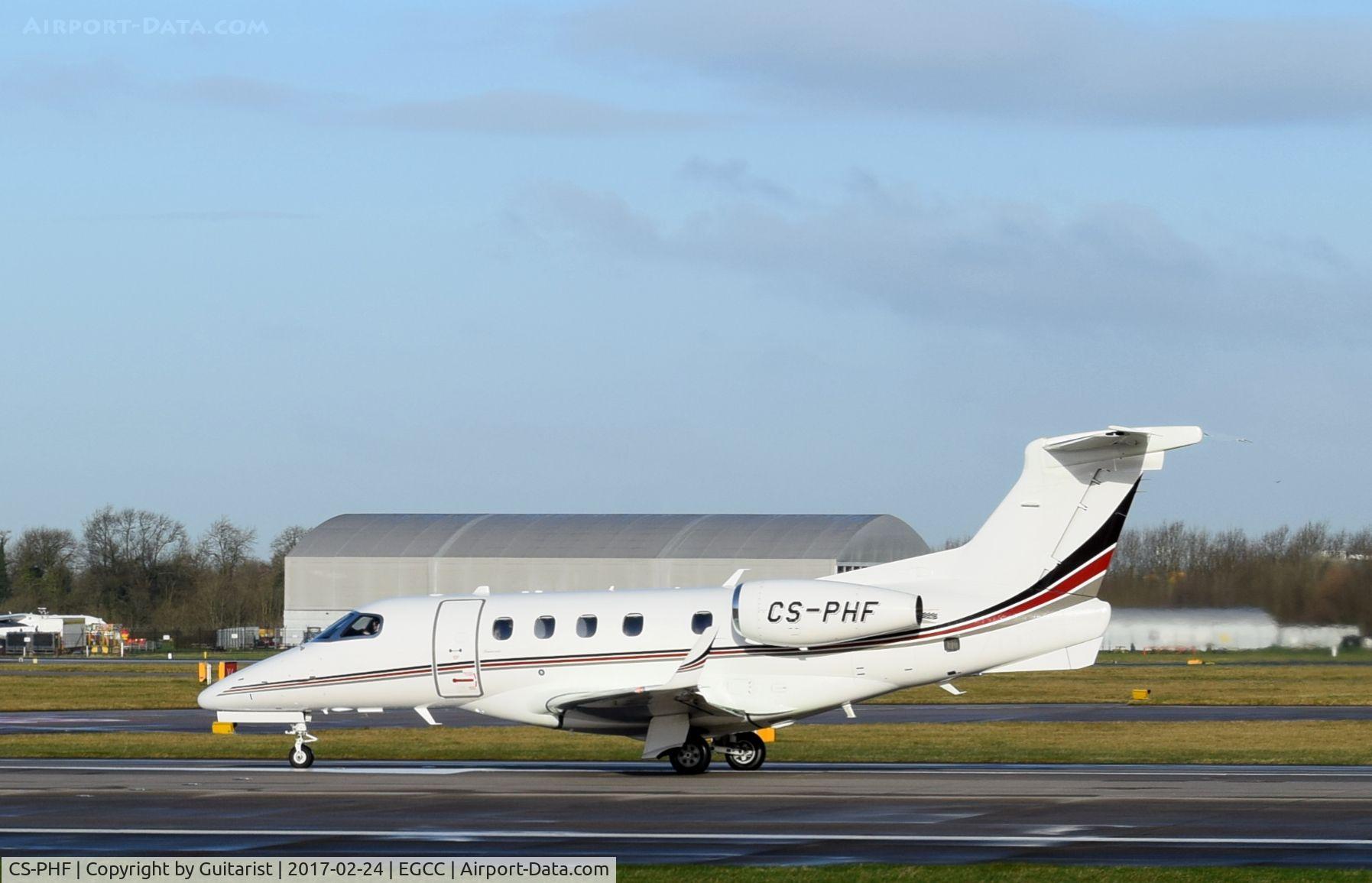 CS-PHF, 2015 Embraer EMB-505 Phenom 300 C/N 50500260, At Manchester