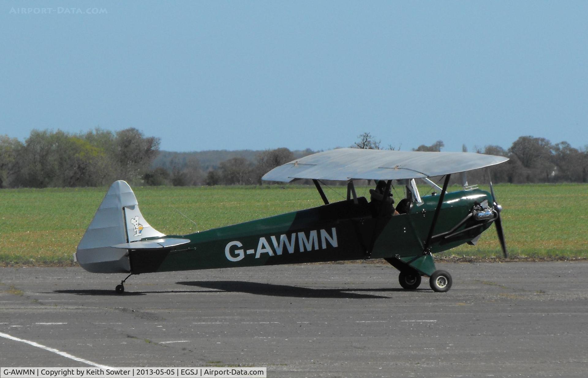 G-AWMN, 1987 Luton LA-4A Minor C/N PFA 827, Visiting aircraft