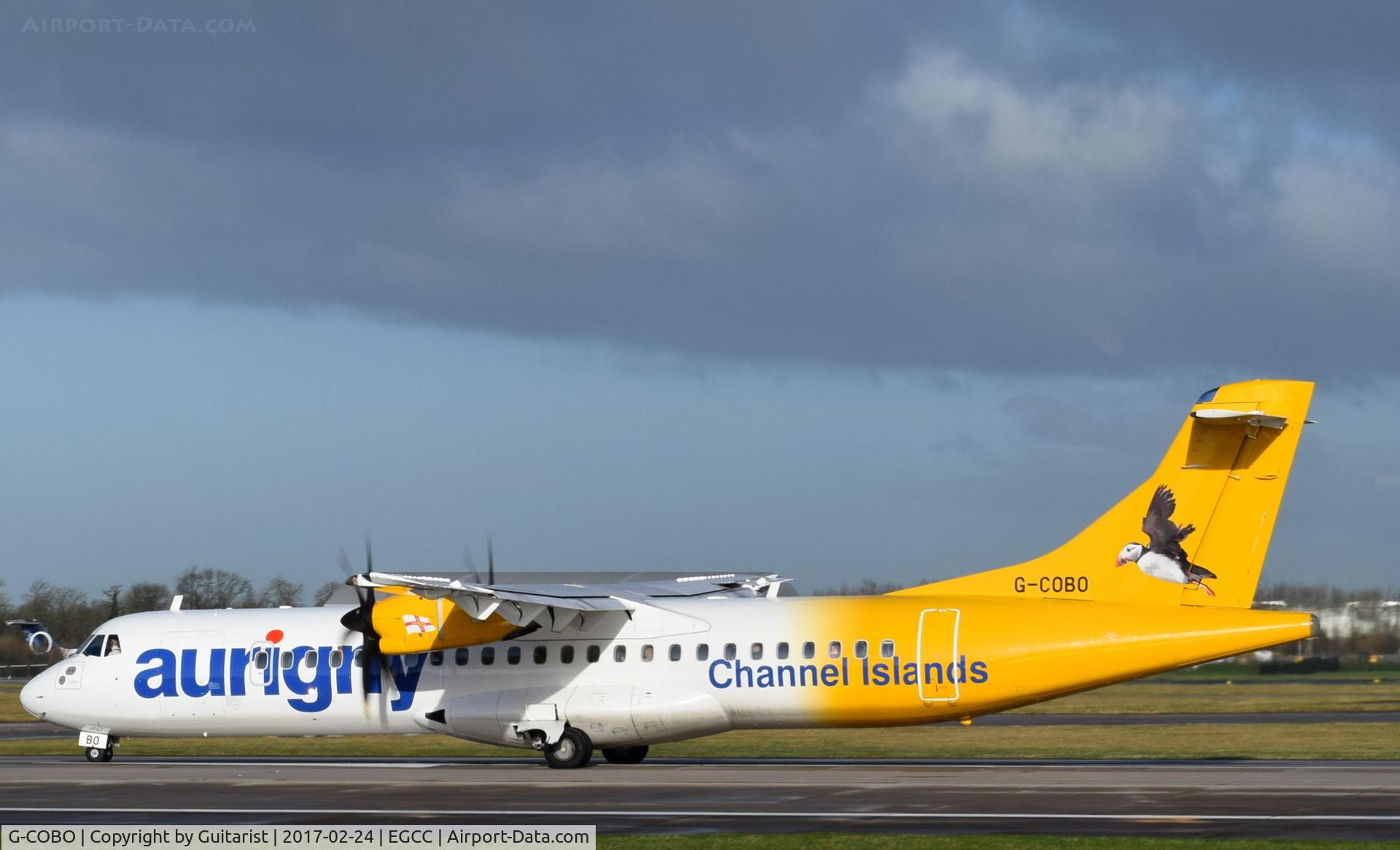 G-COBO, 2008 ATR 72-212A C/N 852, At Manchester