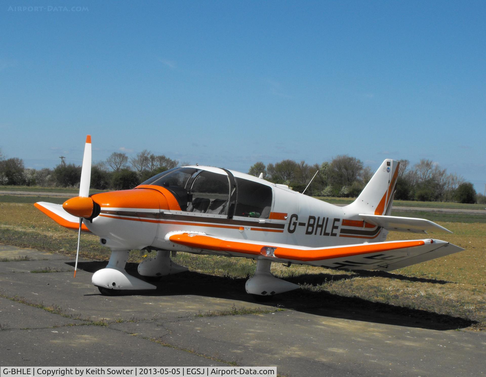 G-BHLE, 1980 Robin DR-400-180 Regent Regent C/N 1466, Visiting aircraft